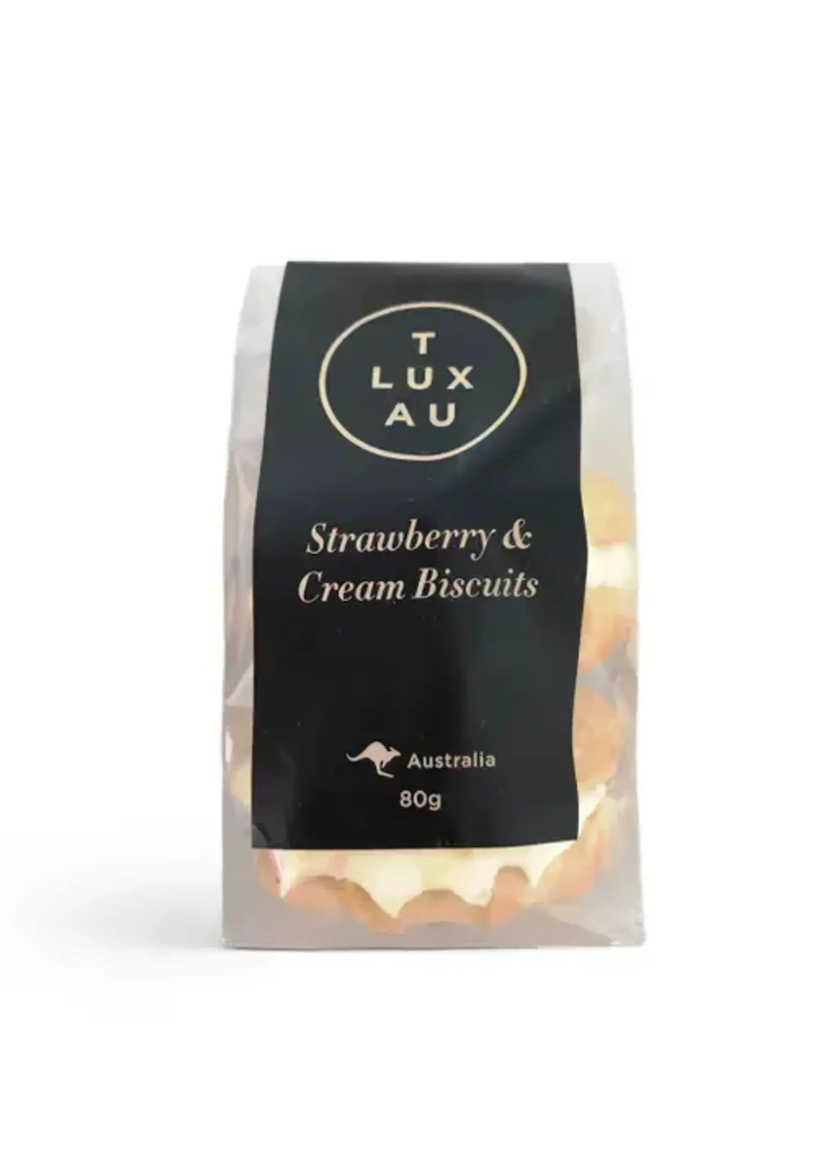 Strawberry & Cream Biscuits 80g