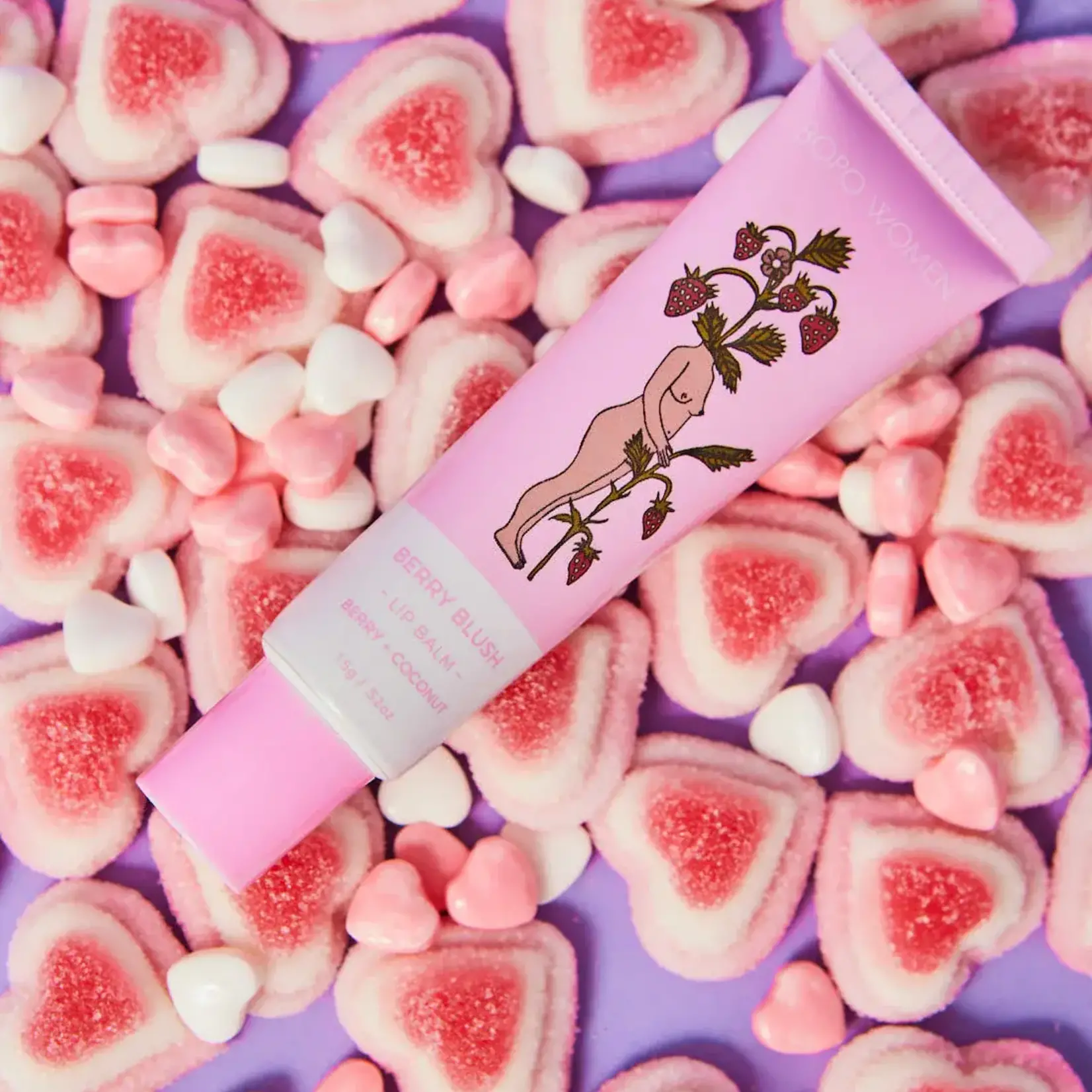 Bopo Women Berry Blush Lip Balm