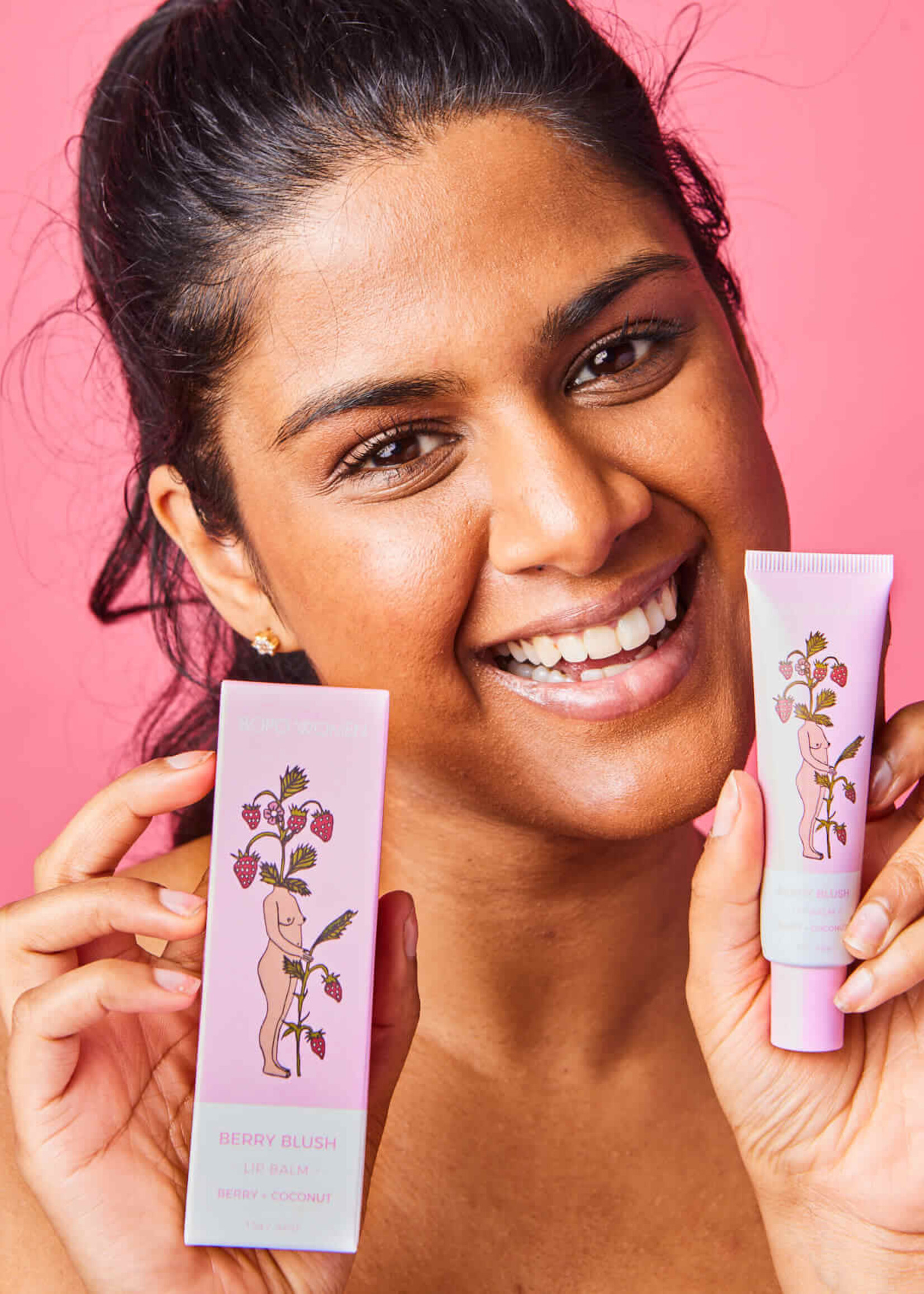 Bopo Women Berry Blush Lip Balm