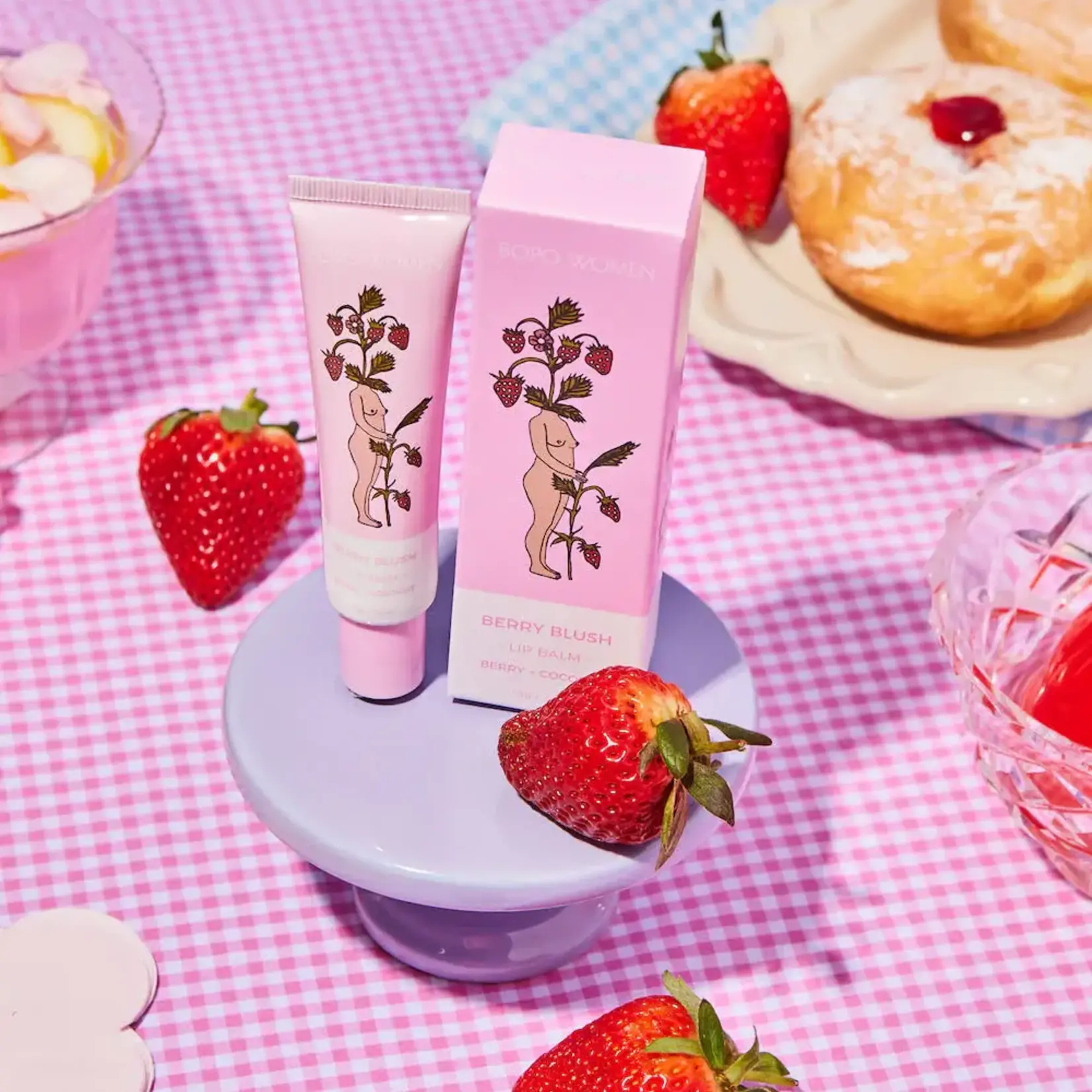 Bopo Women Berry Blush Lip Balm