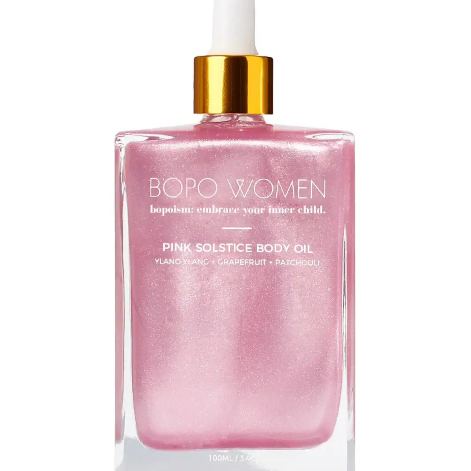Bopo Women Pink Solstice Body Oil