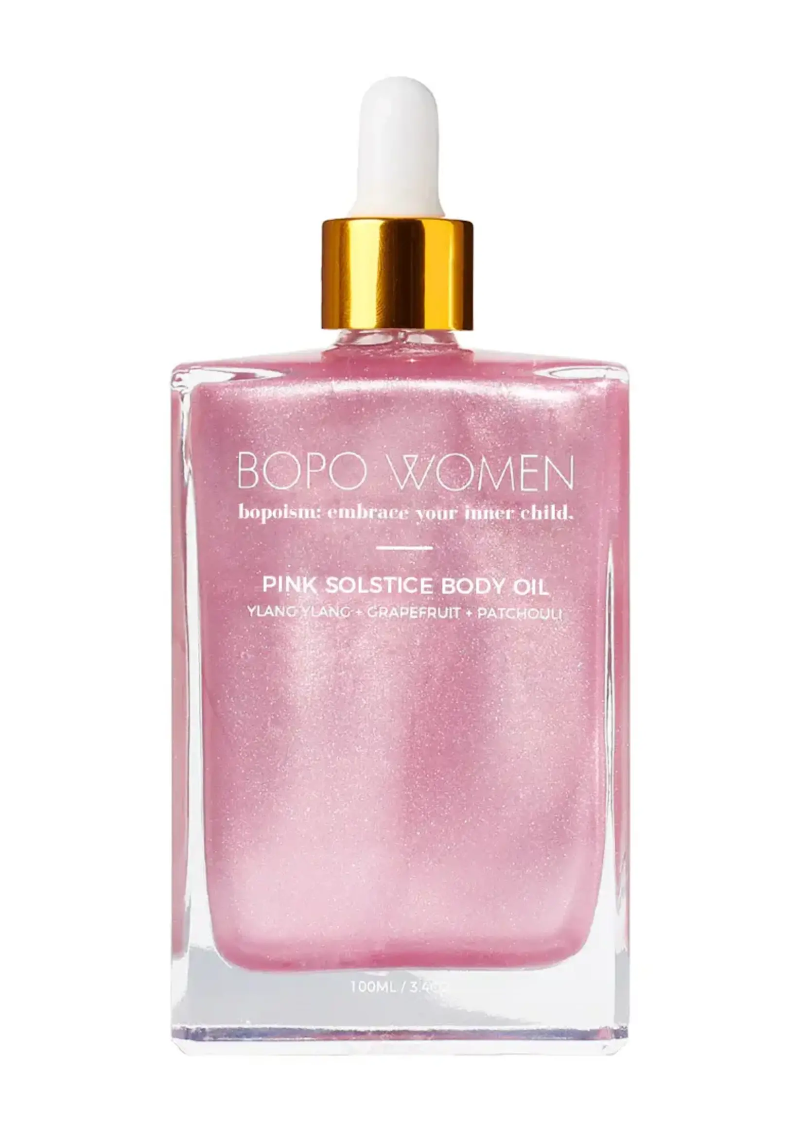 Bopo Women Pink Solstice Body Oil
