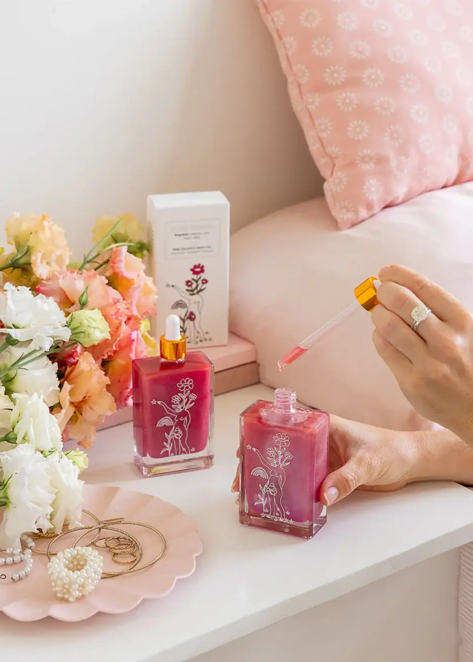 Bopo Women Pink Solstice Body Oil