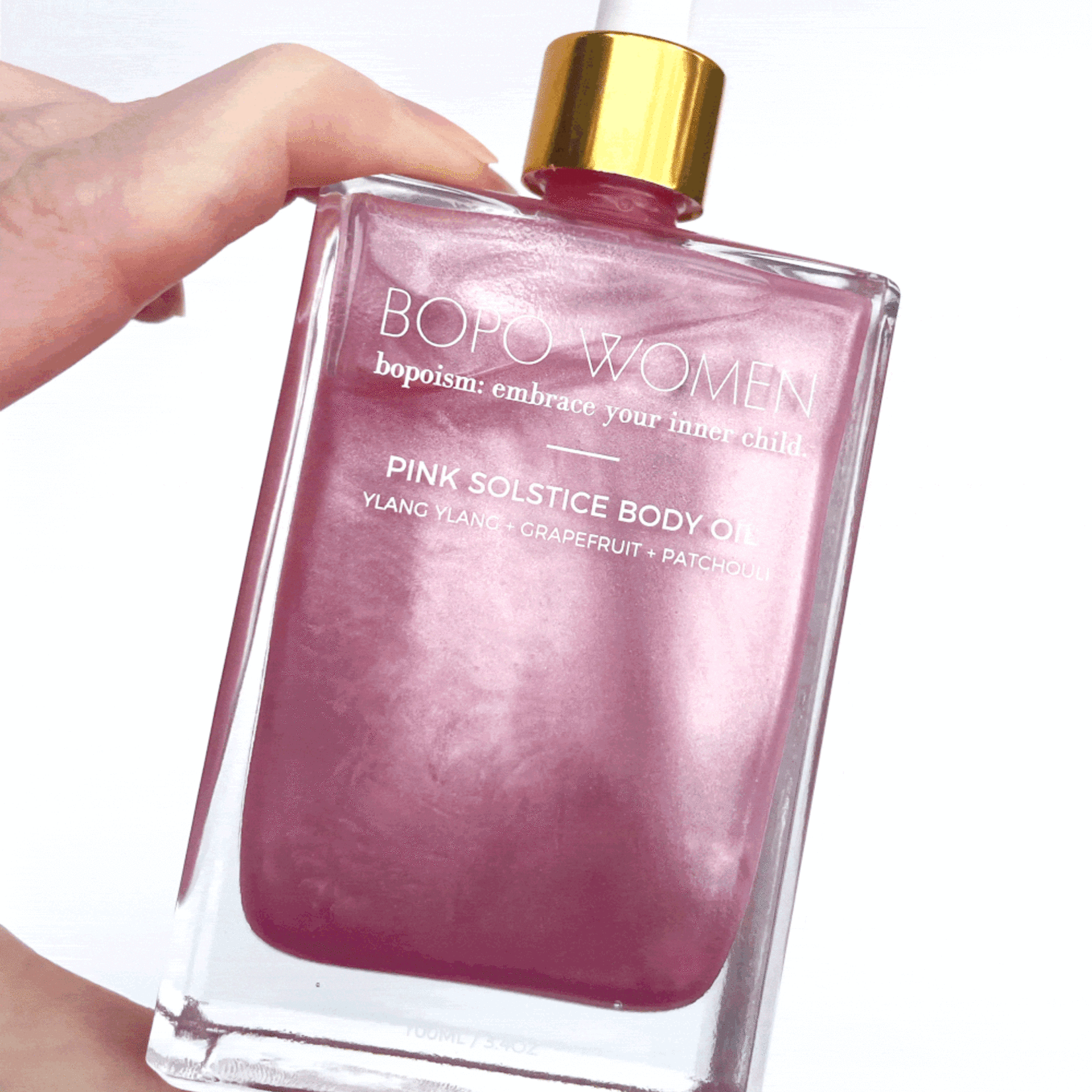 Bopo Women Pink Solstice Body Oil