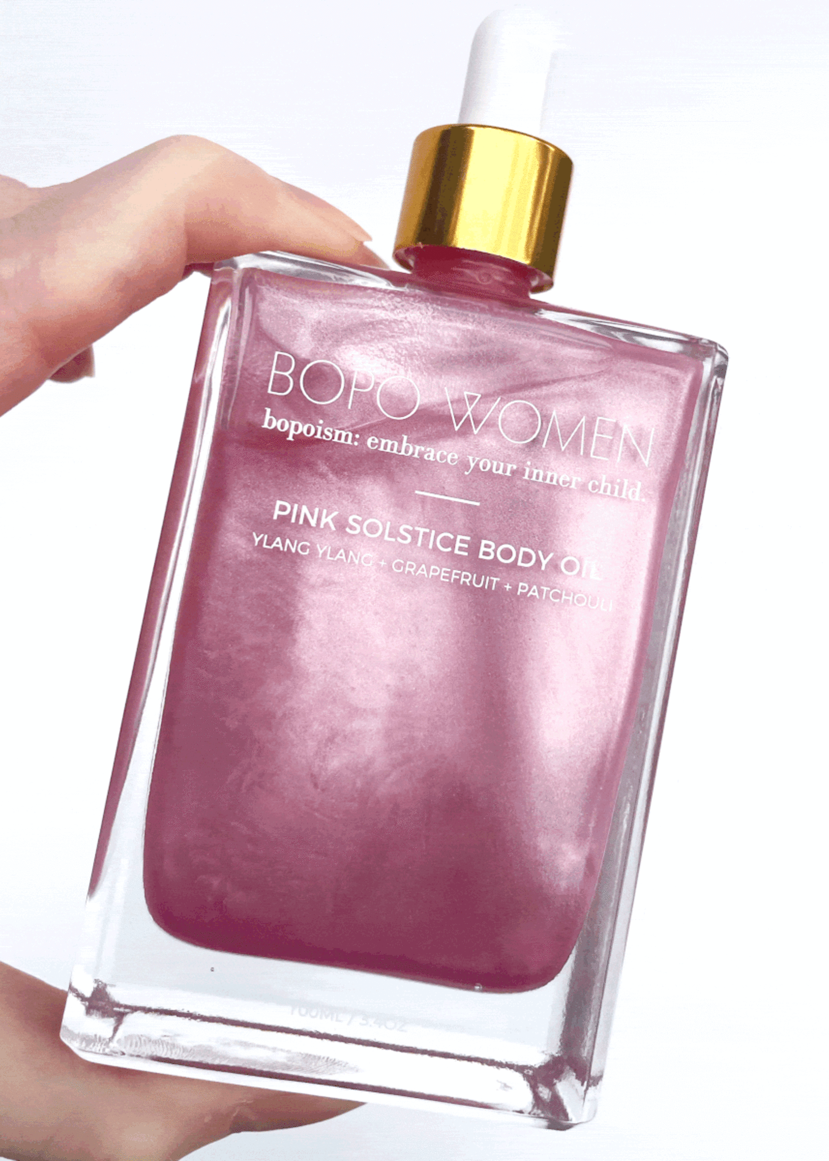 Bopo Women Pink Solstice Body Oil