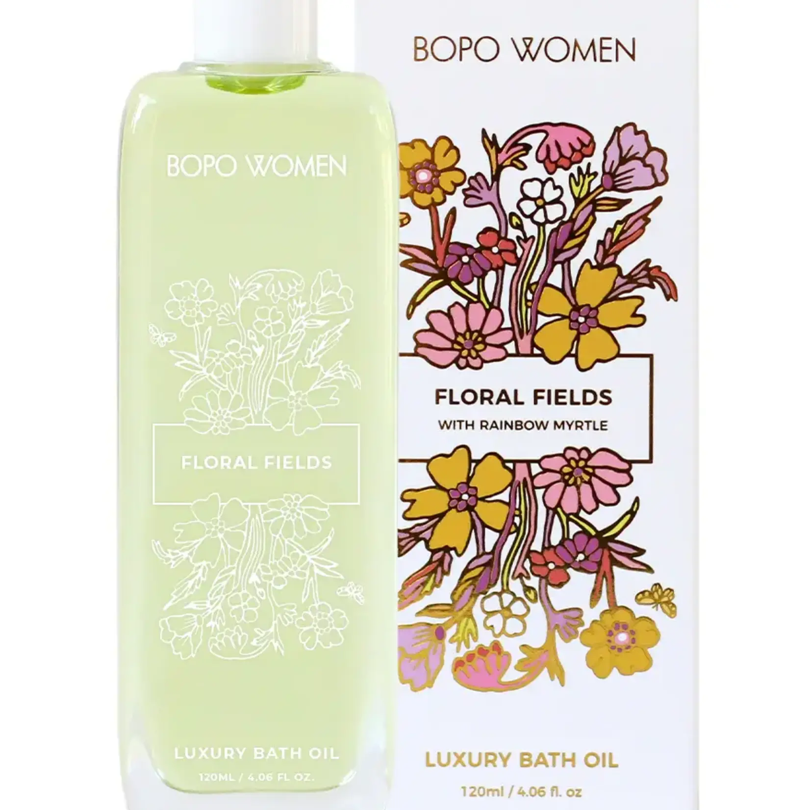 Bopo Women Floral Fields Luxury Bath Oil