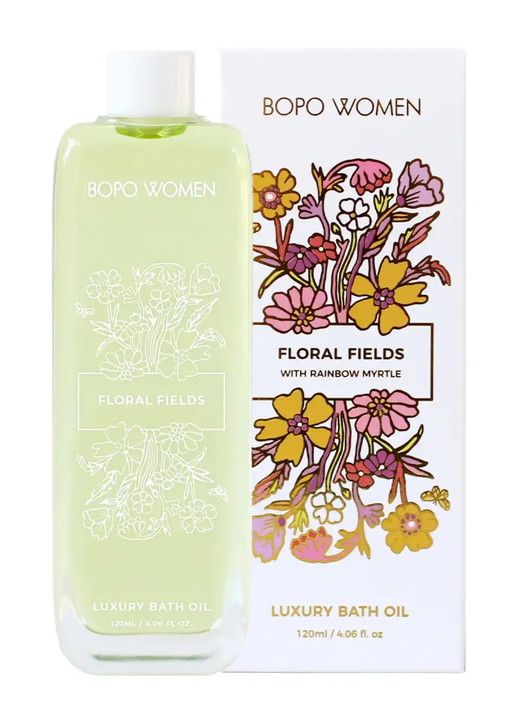 Bopo Women Floral Fields Luxury Bath Oil