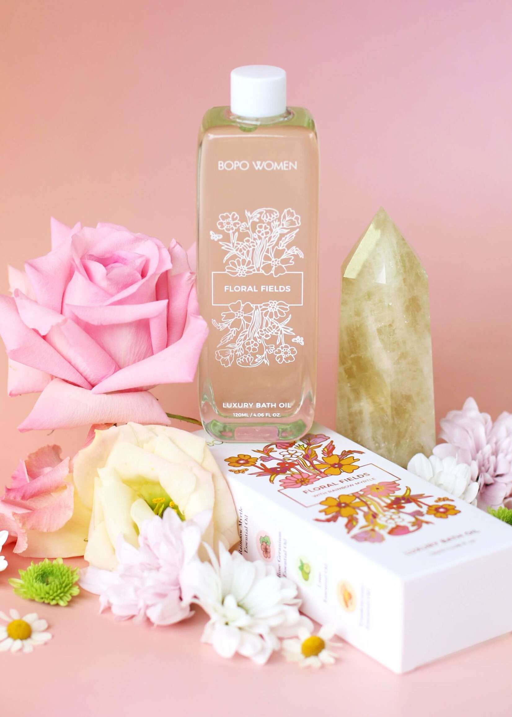 Bopo Women Floral Fields Luxury Bath Oil