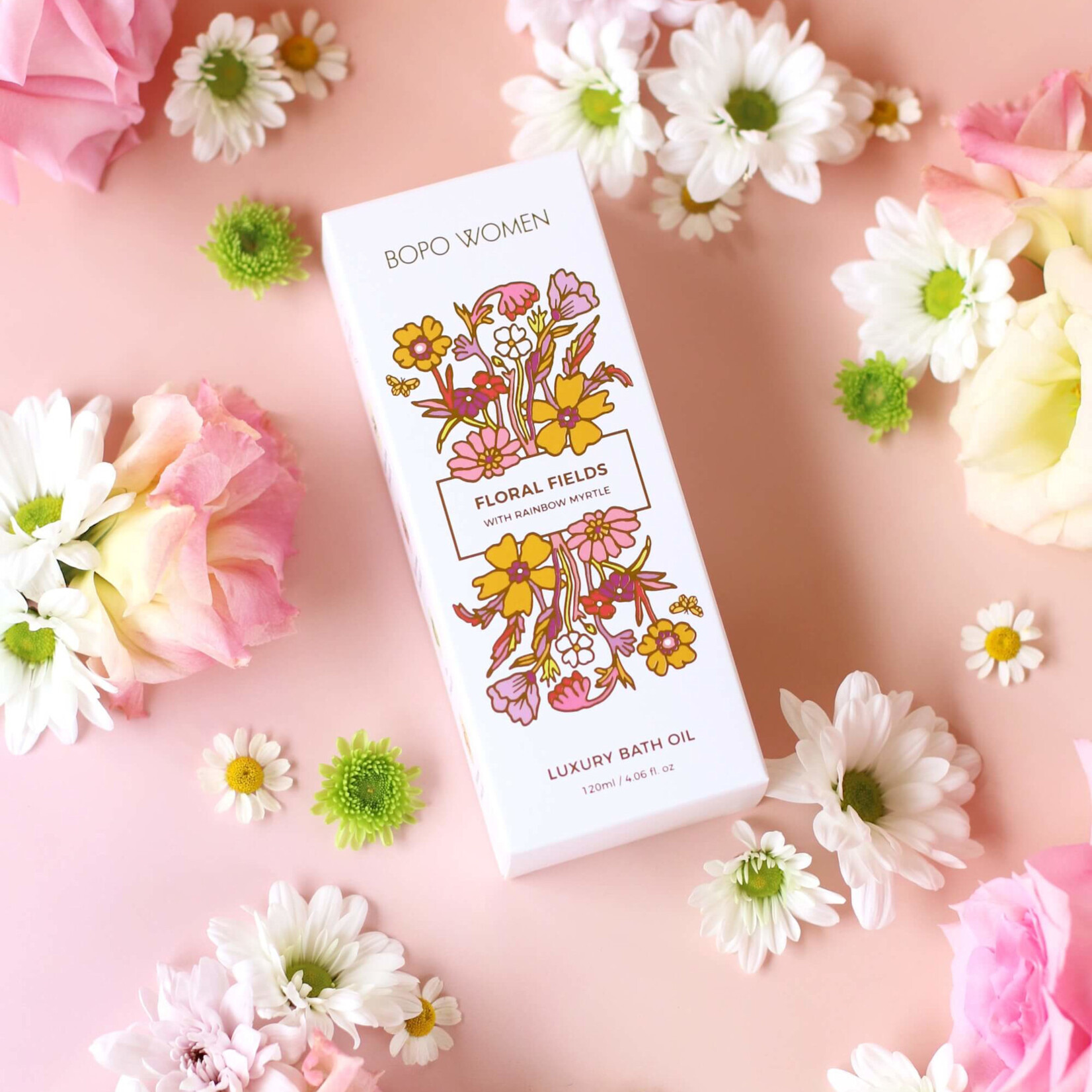 Bopo Women Floral Fields Luxury Bath Oil
