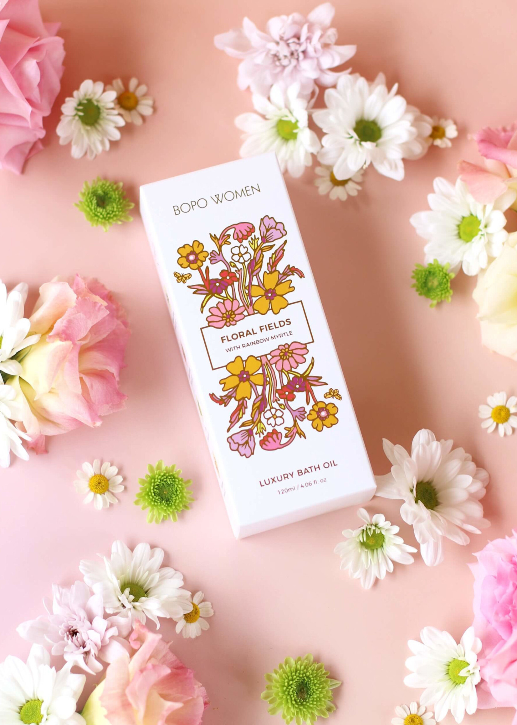 Bopo Women Floral Fields Luxury Bath Oil