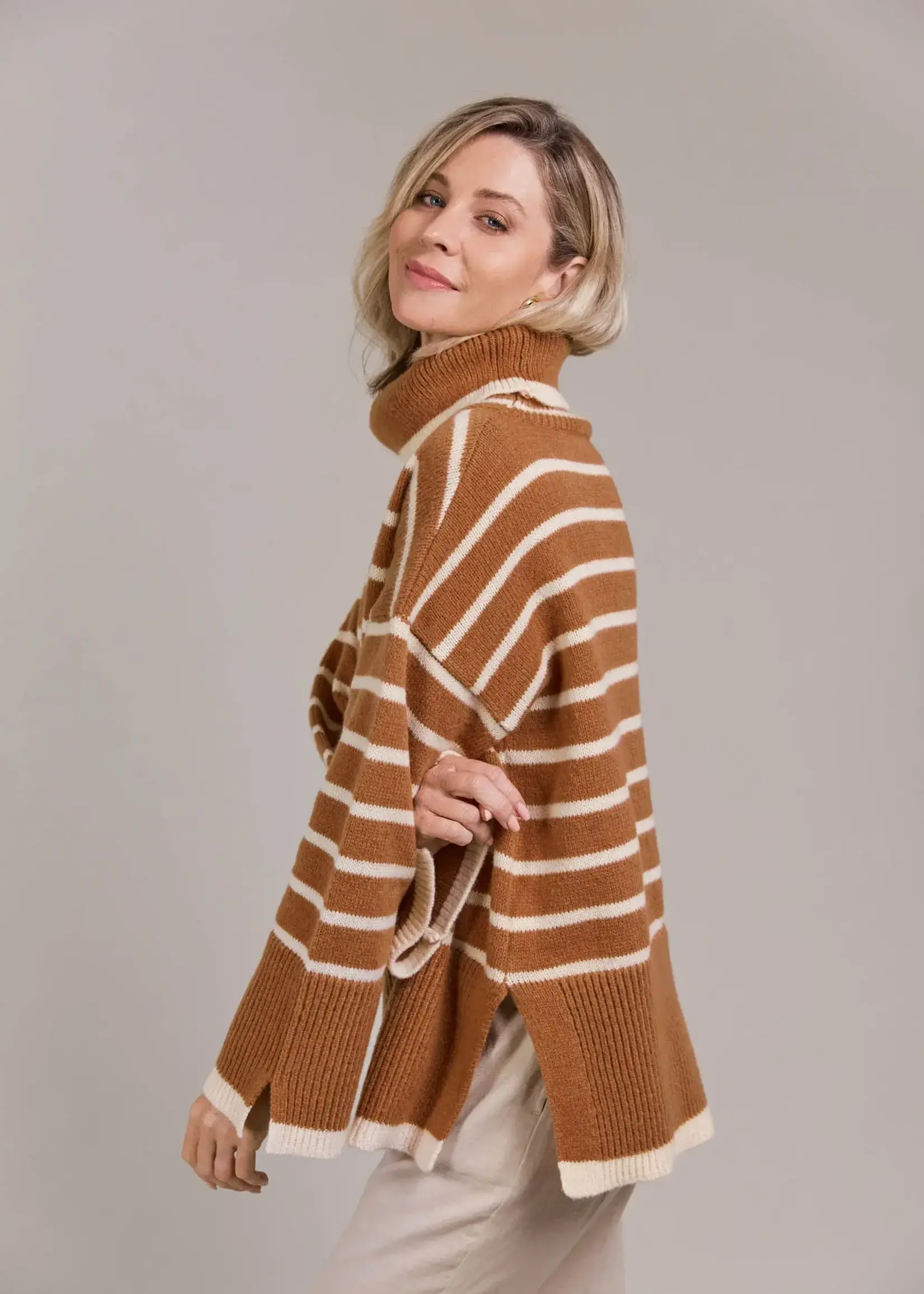 EB & Ive Katana Roll Neck Knit