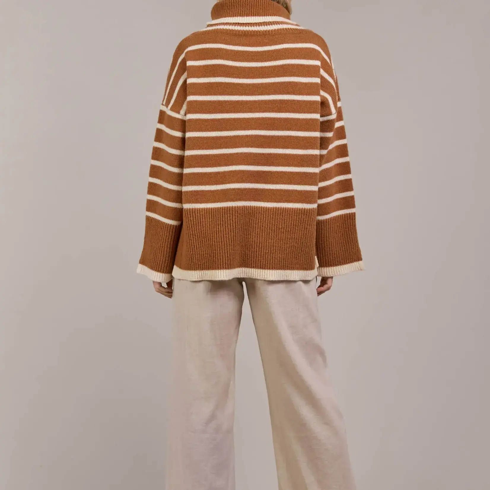 EB & Ive Katana Roll Neck Knit