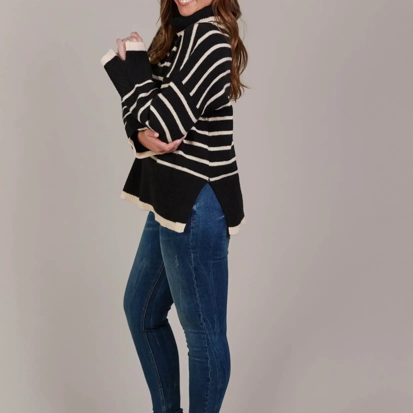 EB & Ive Katana Roll Neck Knit