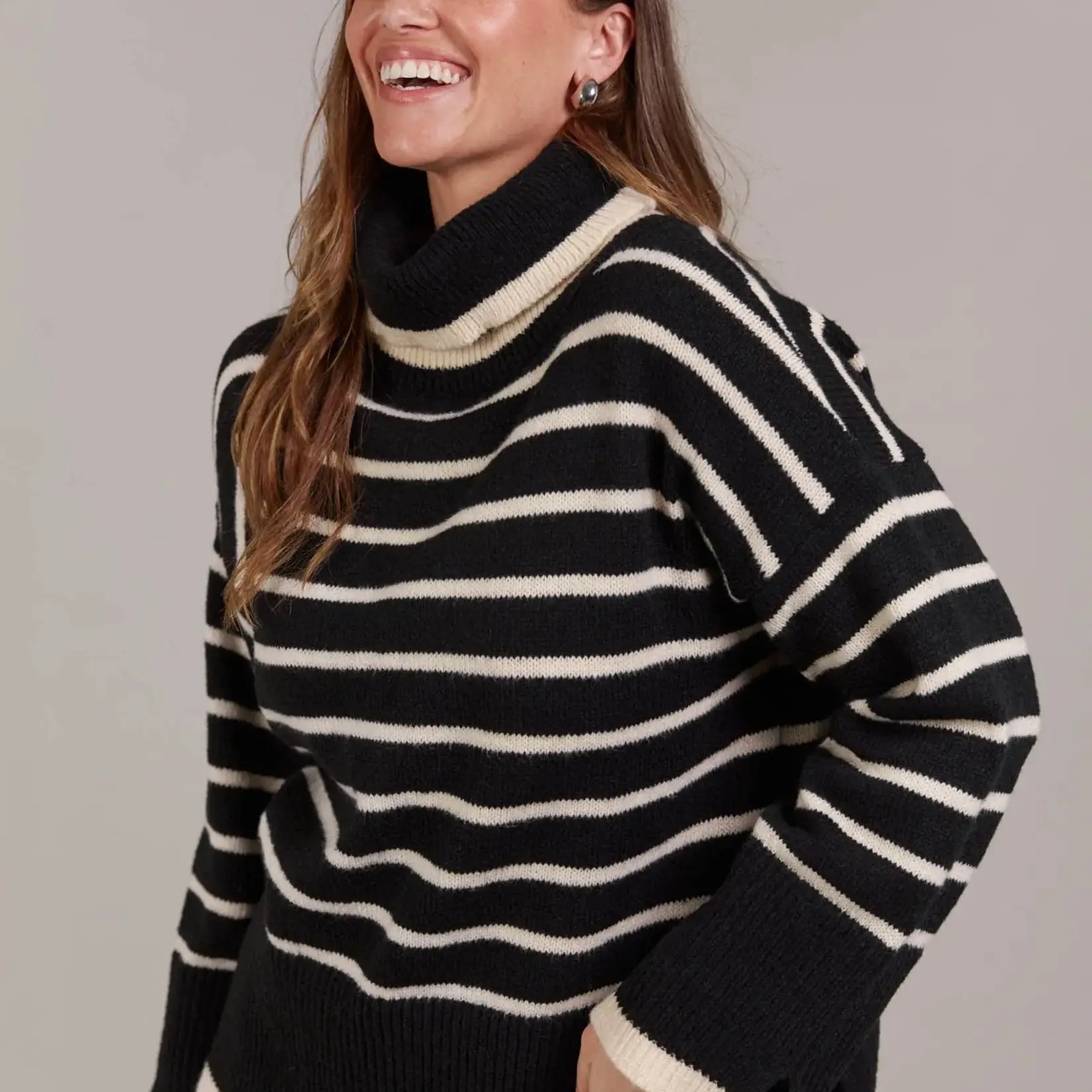 EB & Ive Katana Roll Neck Knit