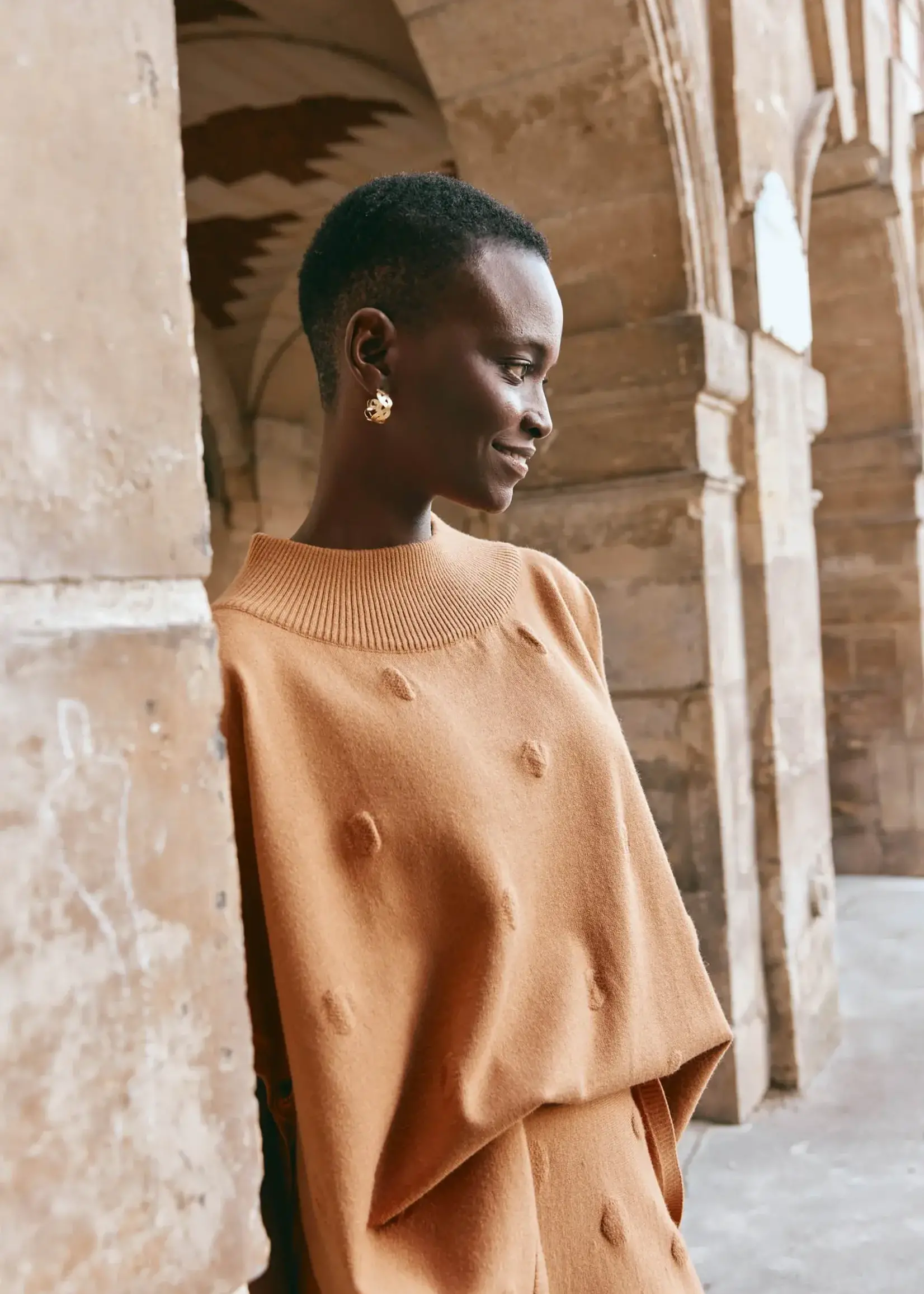 EB & Ive Masa Knit Poncho