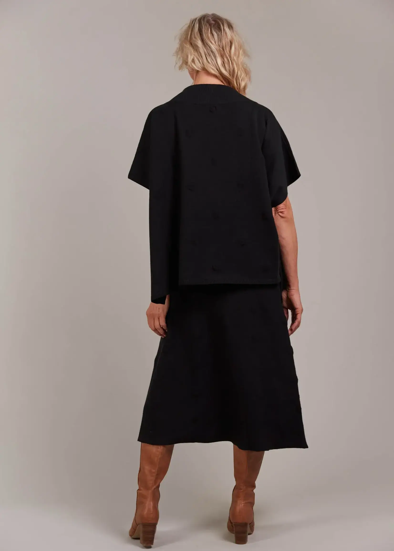 EB & Ive Masa Knit Poncho