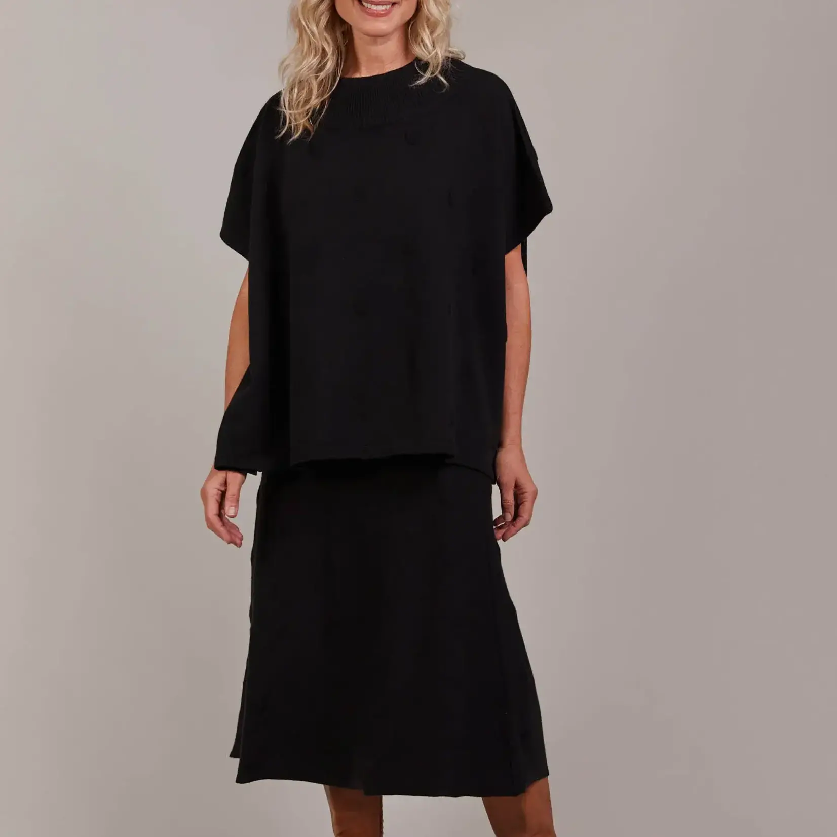 EB & Ive Masa Knit Poncho
