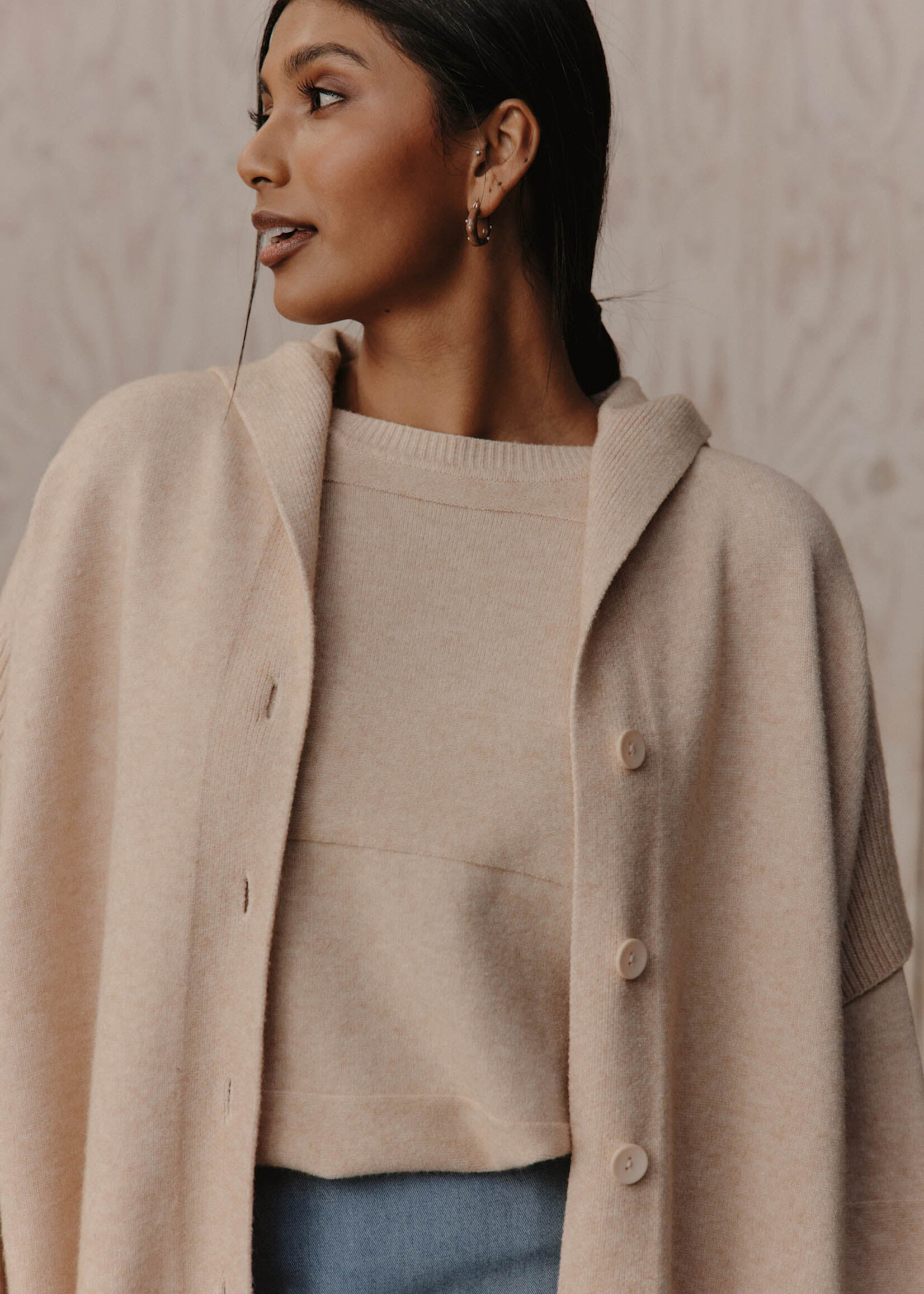 EB & Ive Estel Hood Knit