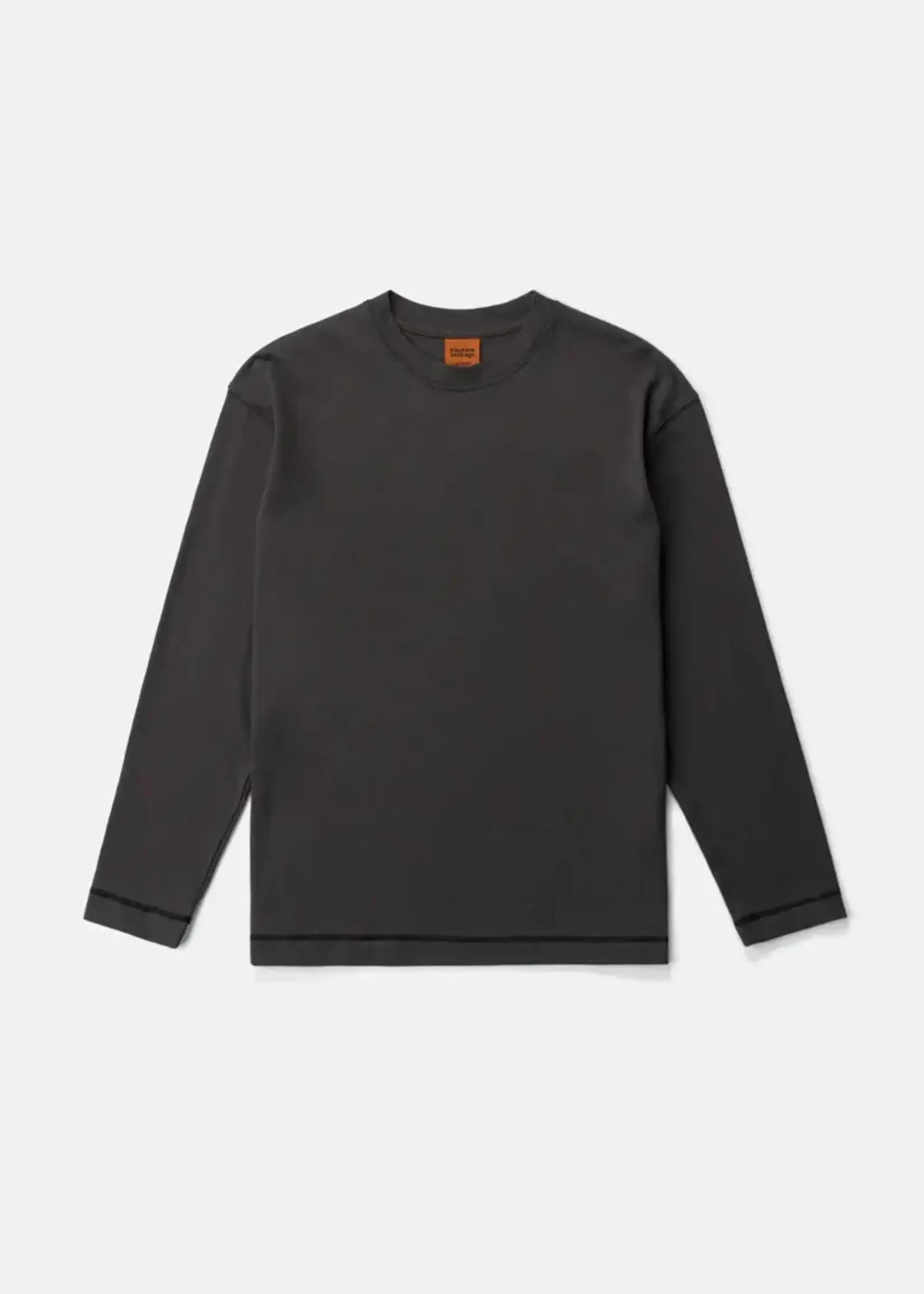 Rhythm Larry Vintage LS T Shirt - Vintage Black