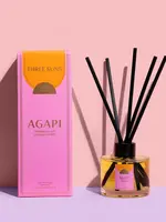 Three Suns Agapi | 100ml Diffuser Of Love | Creamy Vanilla Gelato Caramel Frost