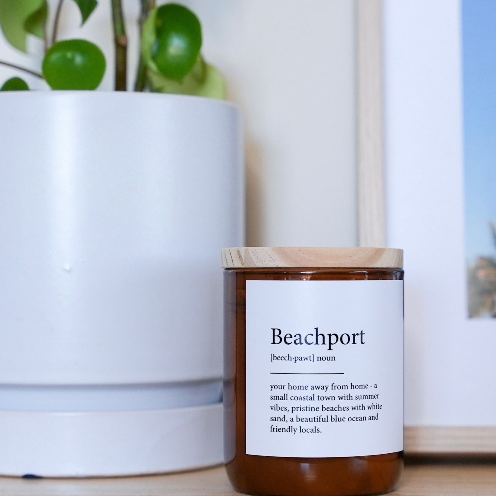 The Common Folk Beachport Candle - Town