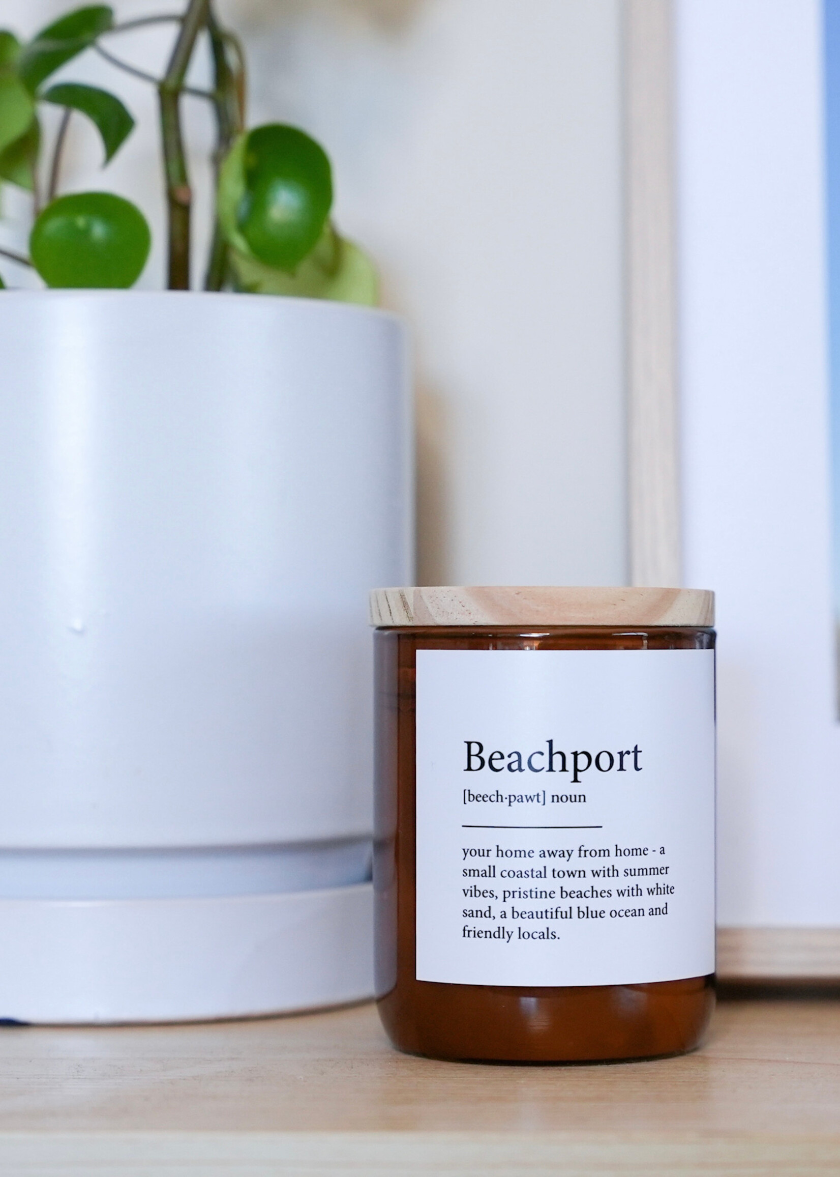 The Common Folk Beachport Candle - Town