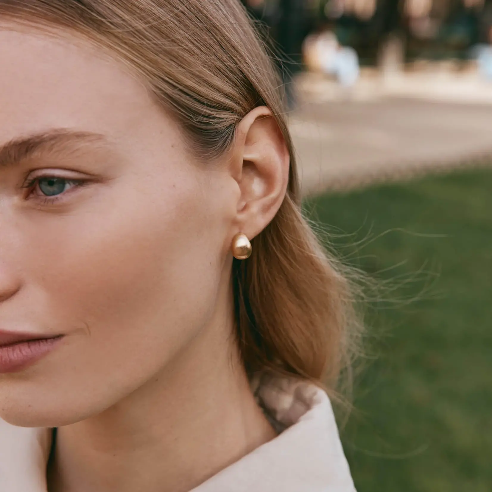 EB & Ive Heritage Satin Earring - Drop