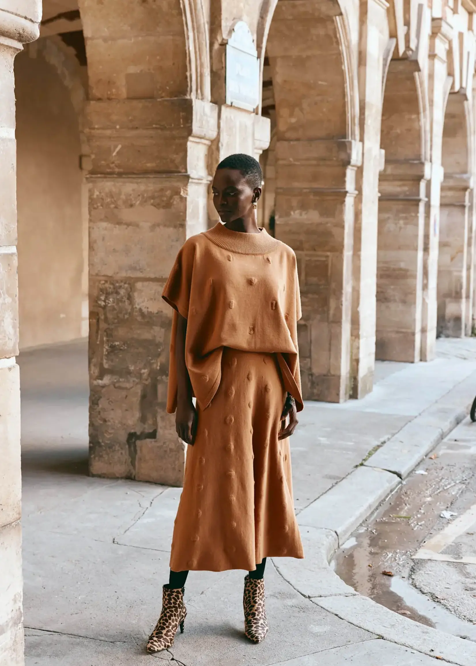 EB & Ive Masa Knit Poncho