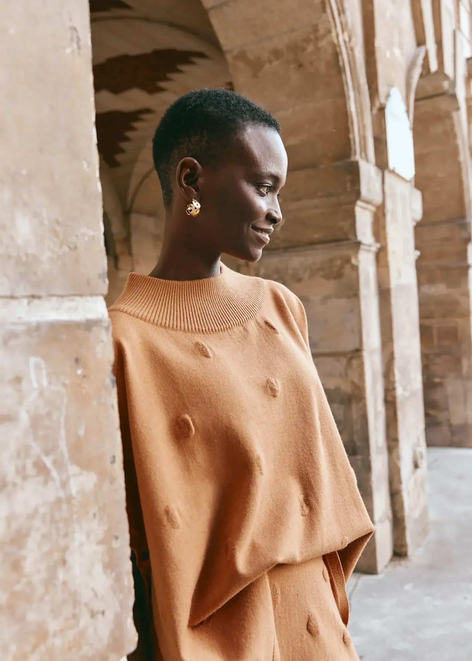 EB & Ive Masa Knit Poncho