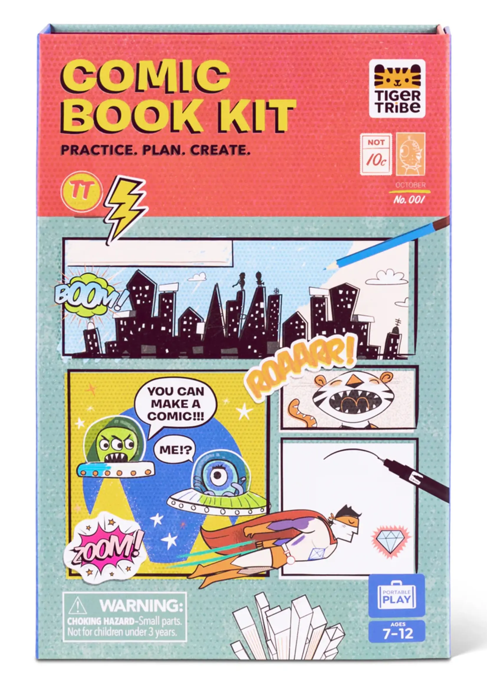 Tiger Tribe Comic Book Kit