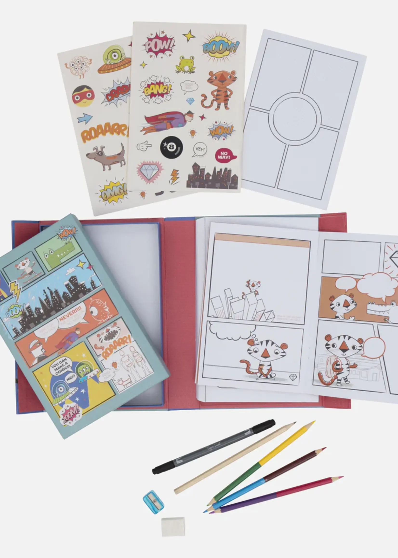Tiger Tribe Comic Book Kit