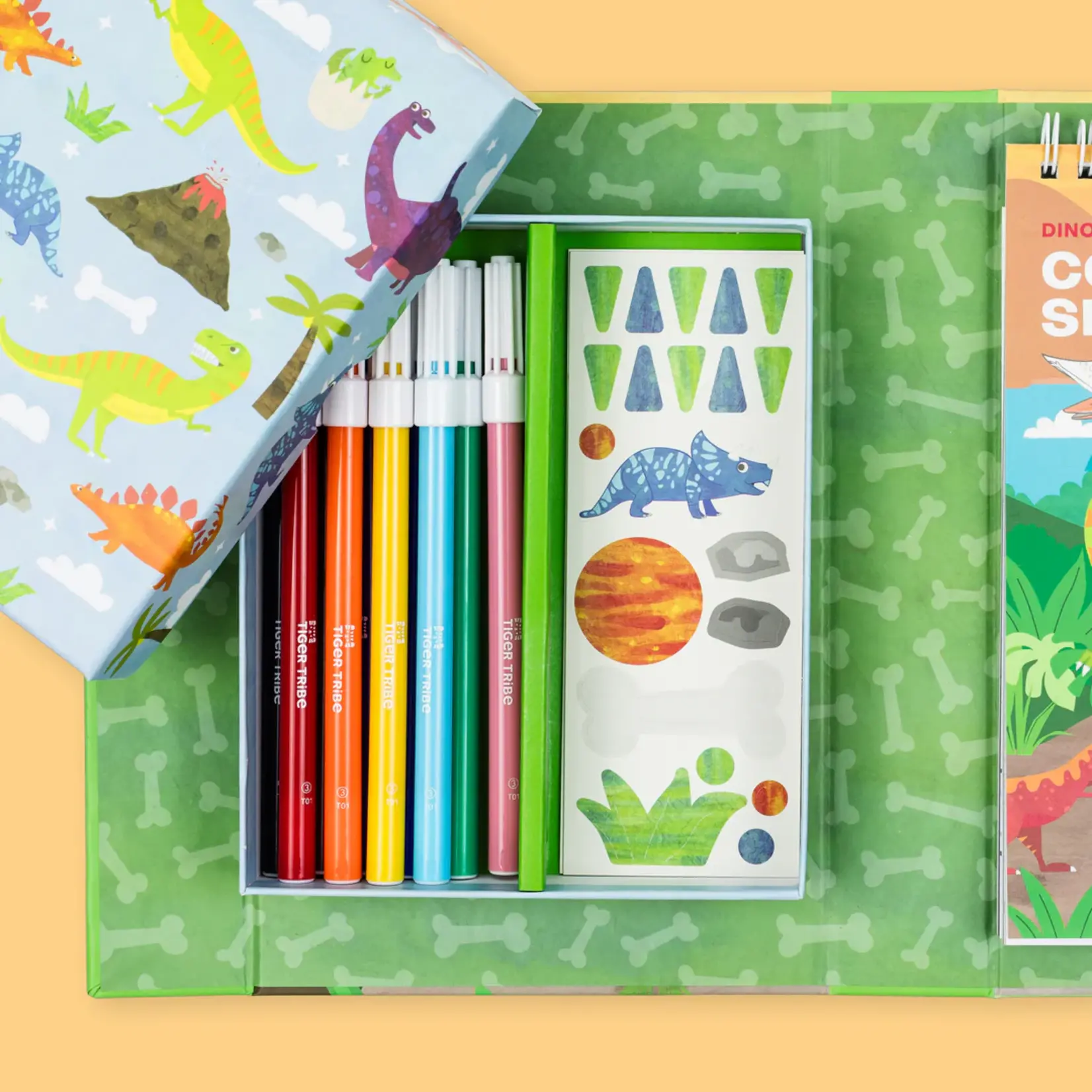 Colouring Set Dinosaurs