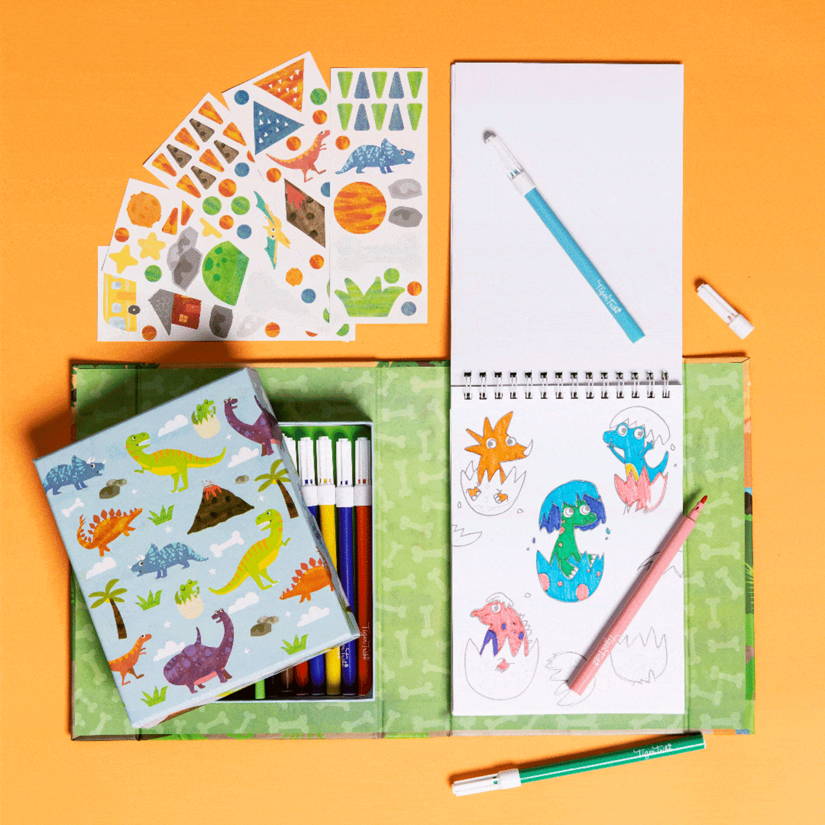 Colouring Set Dinosaurs