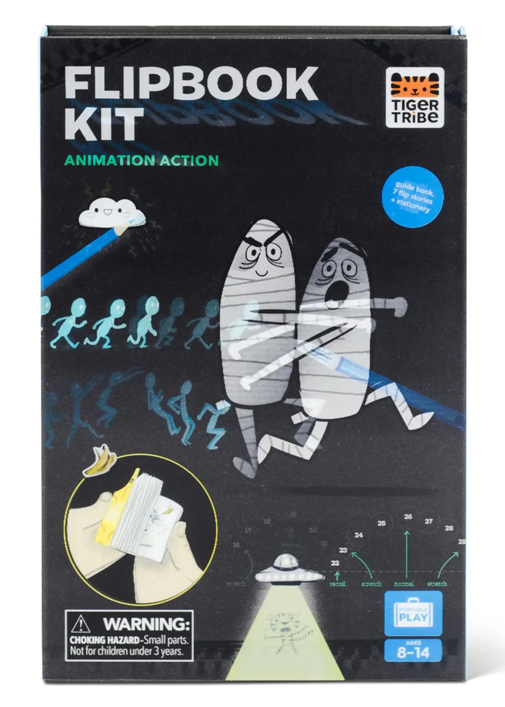 Tiger Tribe Flip Book Kit