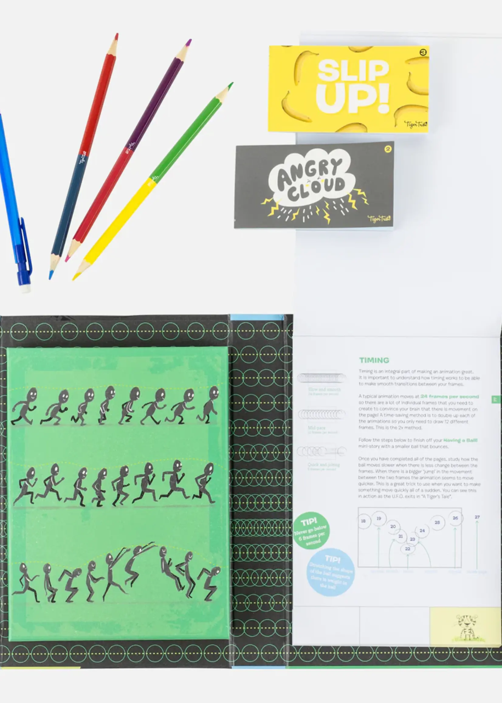 Tiger Tribe Flip Book Kit
