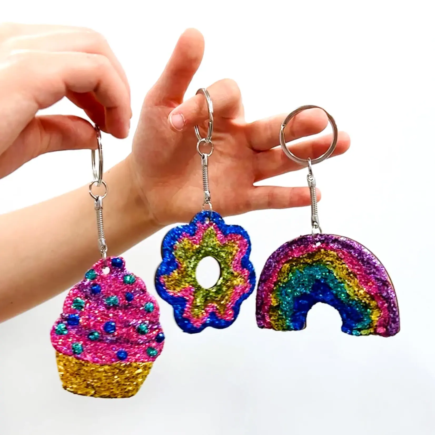 Glitter Bag Charms Glitter Pop
