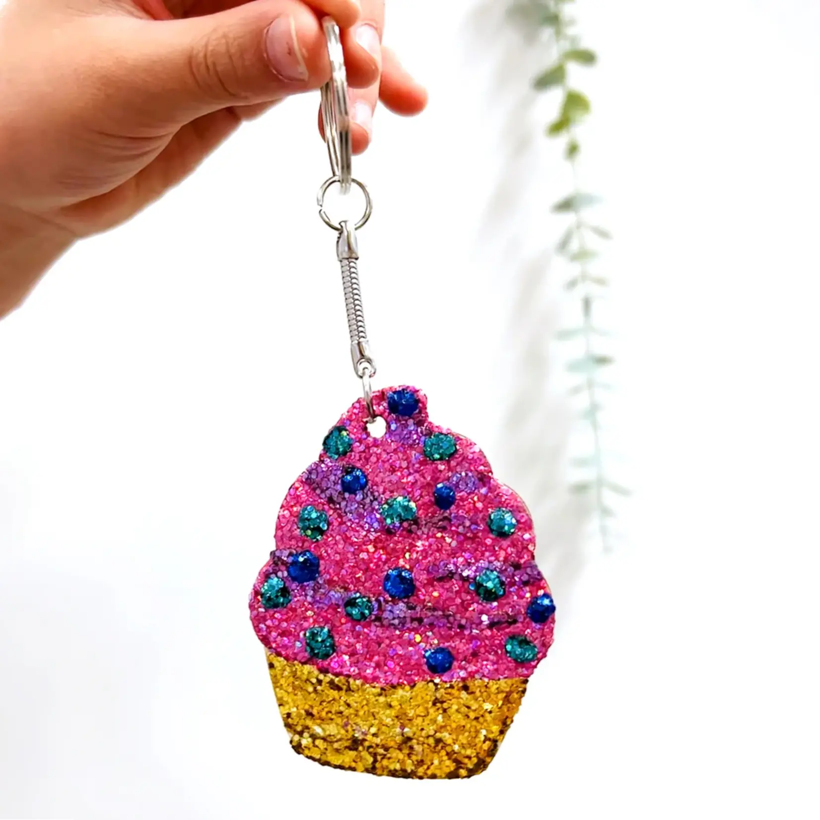 Glitter Bag Charms Glitter Pop