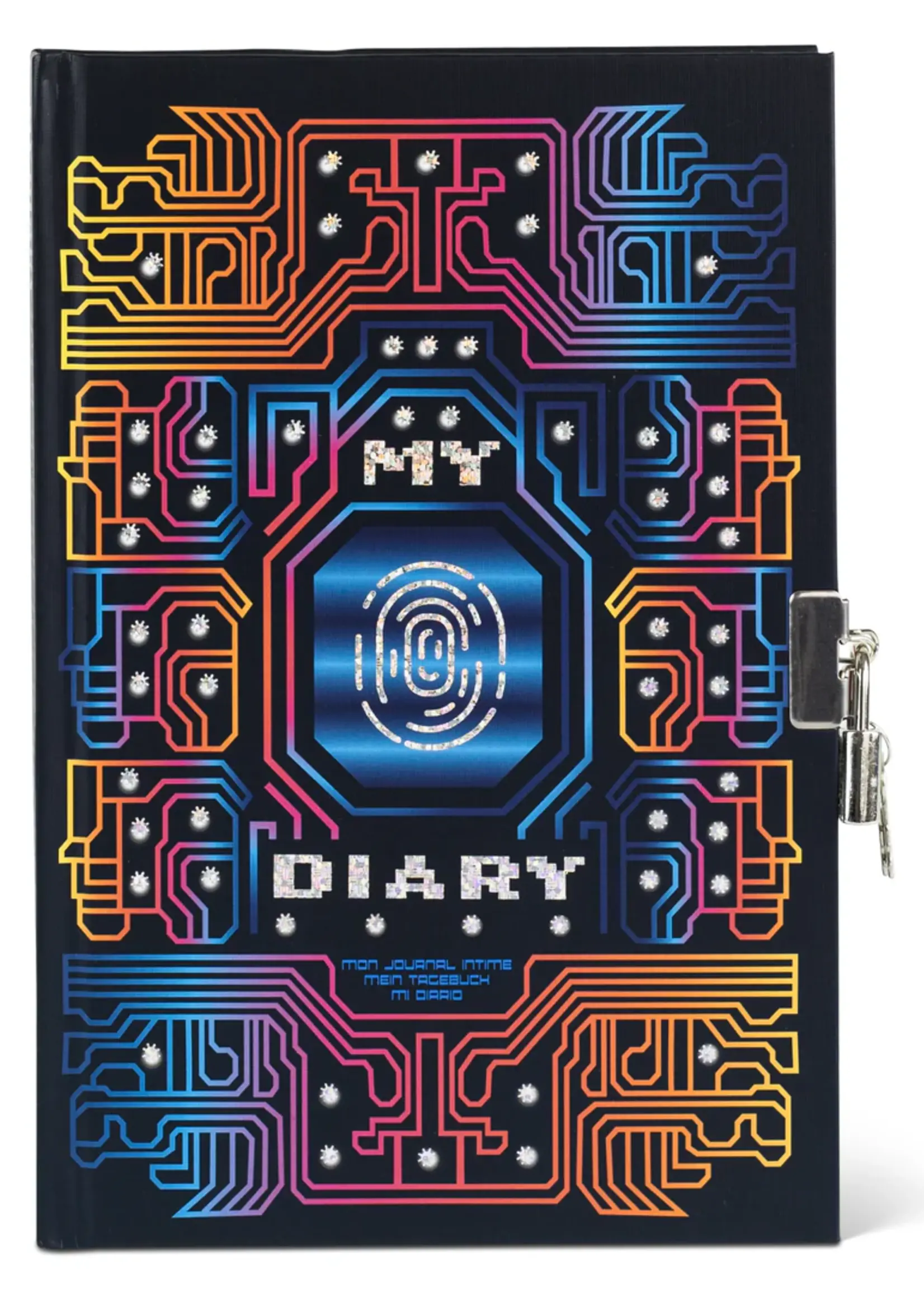 Tiger Tribe Lockable Diary Secret Circuit