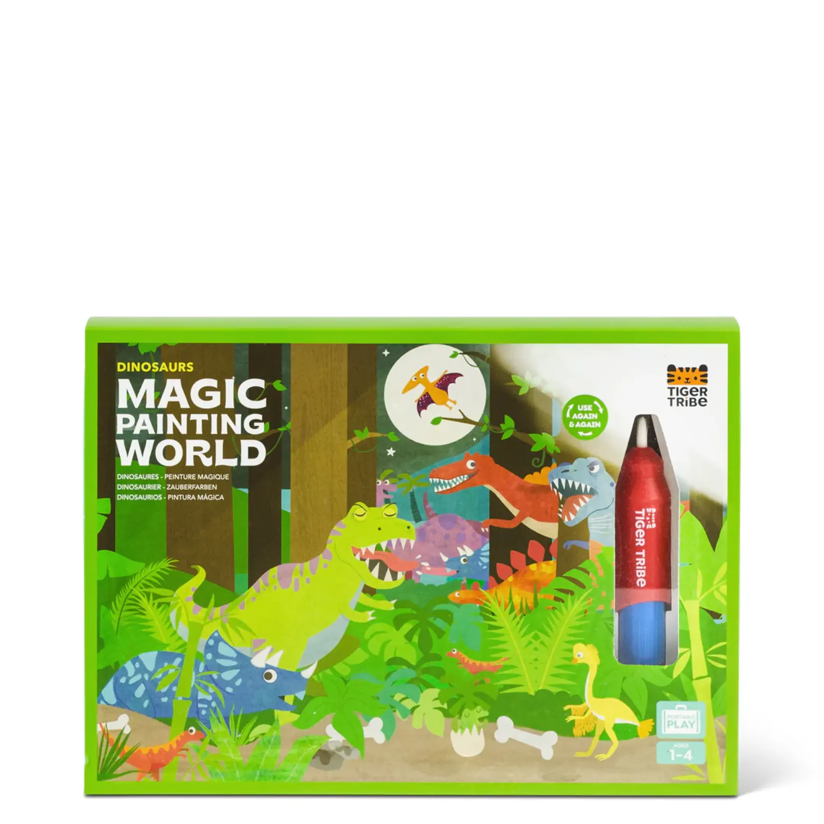 Tiger Tribe Magical Water Painting Dino World