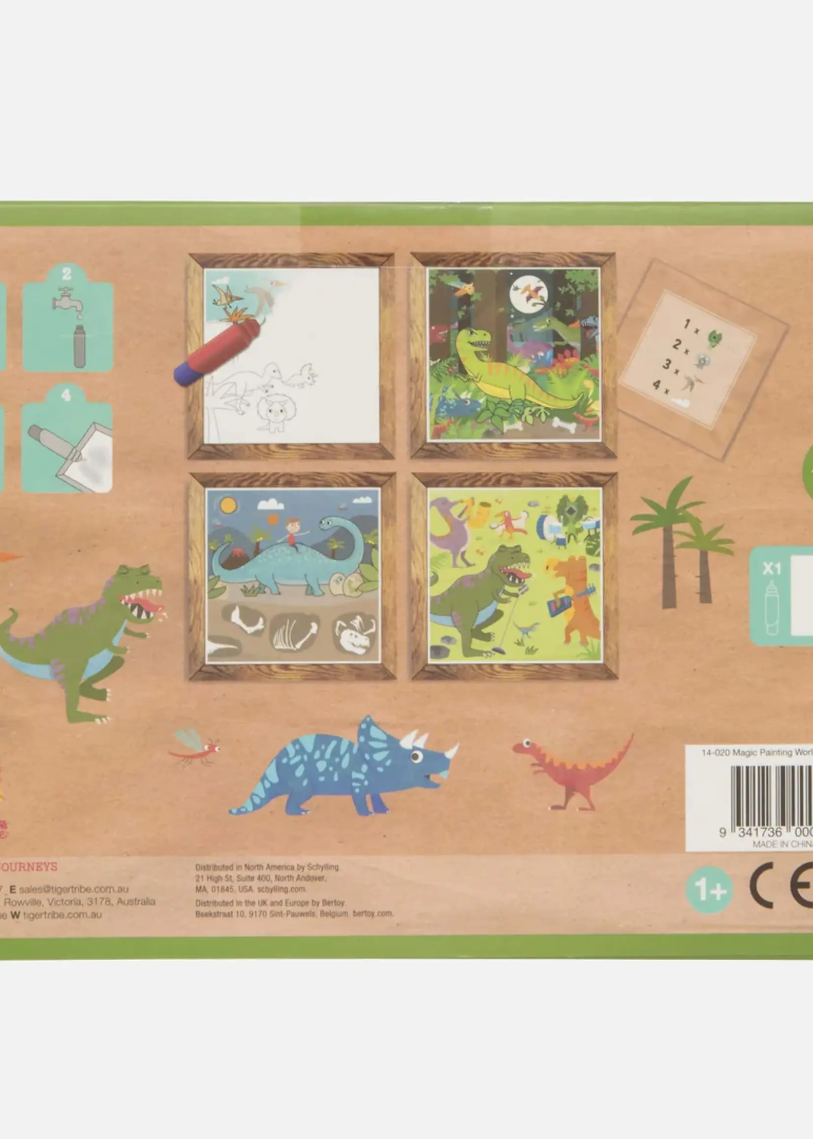 Tiger Tribe Magical Water Painting Dino World