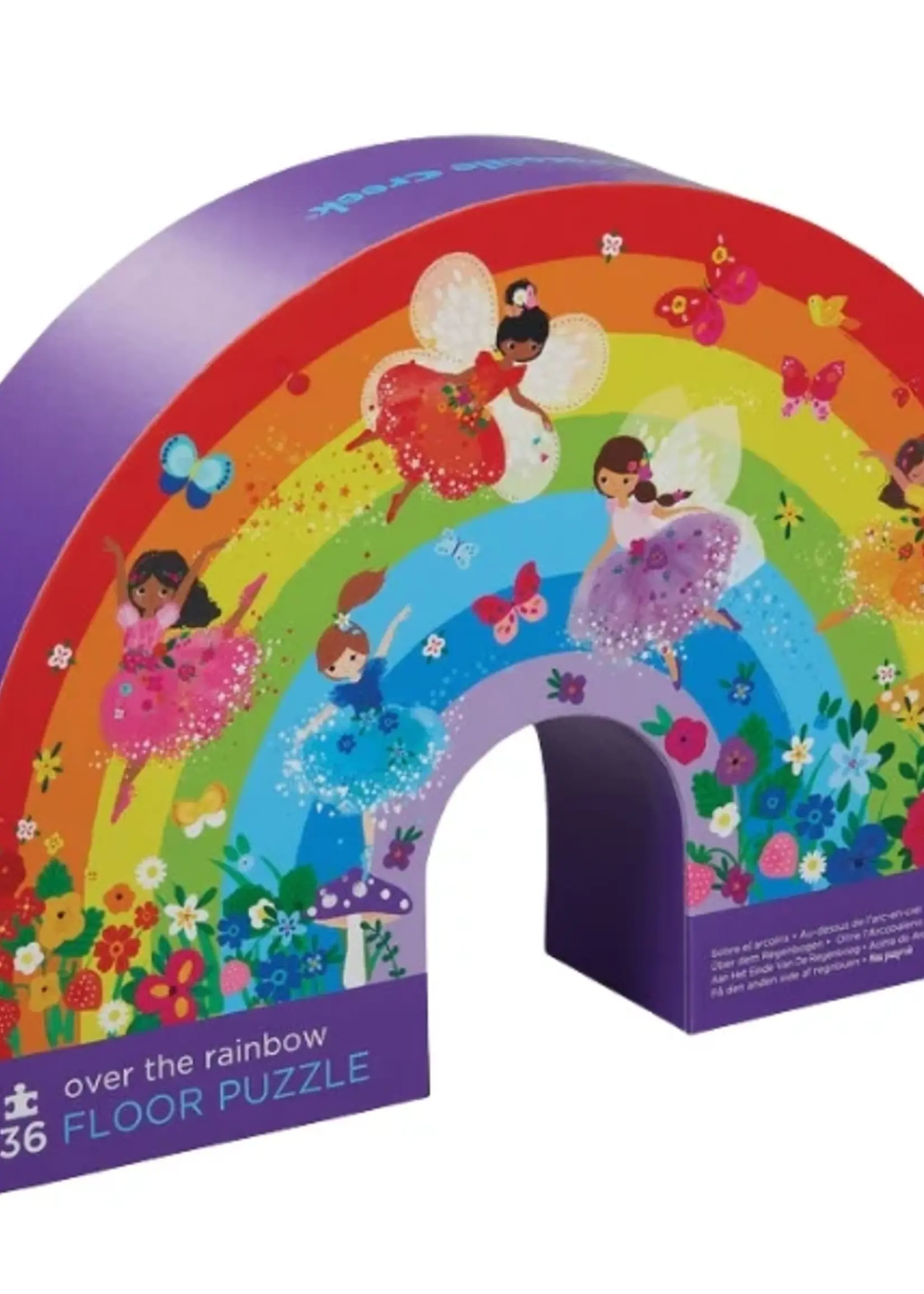 Tiger Tribe Classic Floor Puzzle Rainbow 36pce