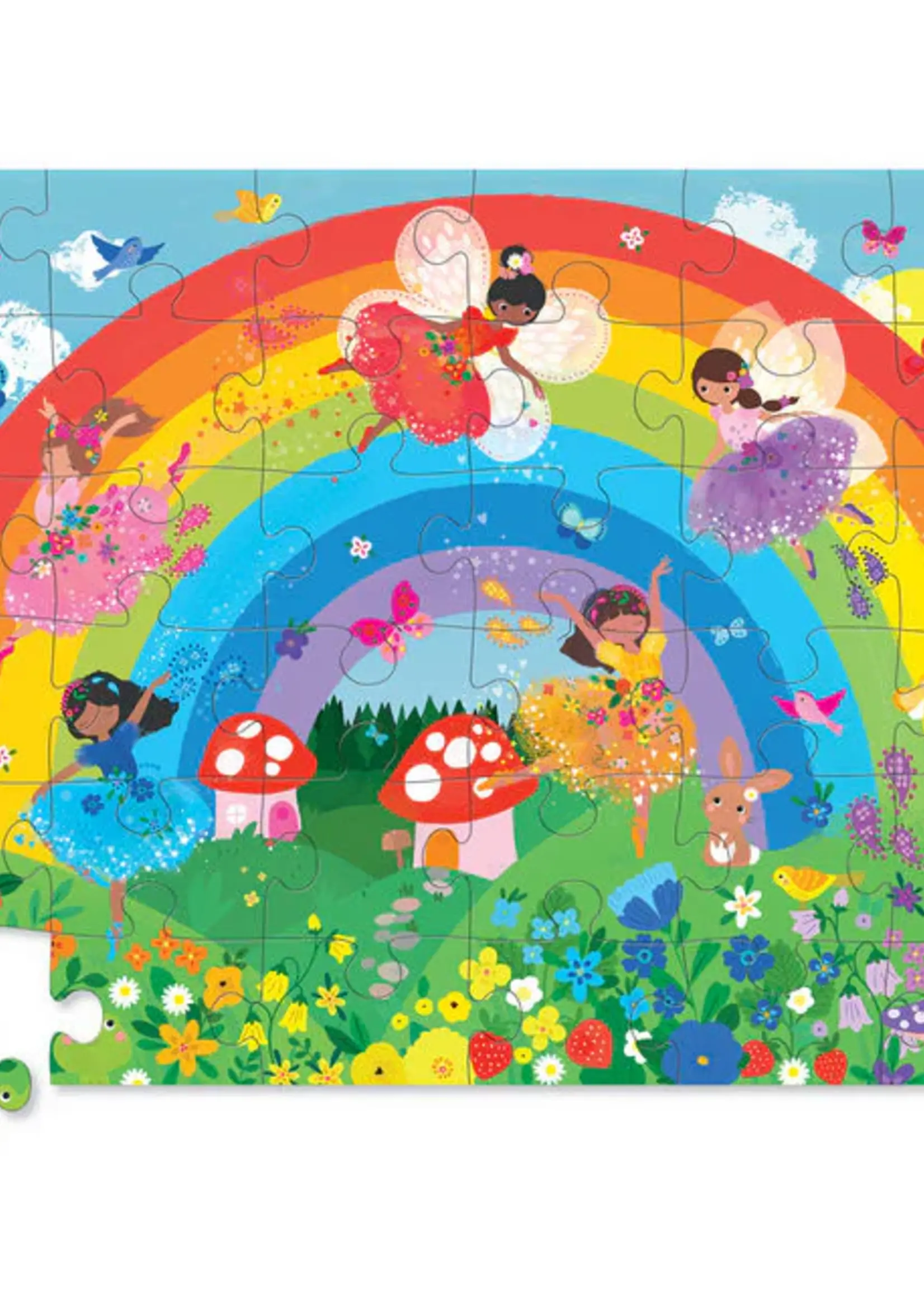 Tiger Tribe Classic Floor Puzzle Rainbow 36pce