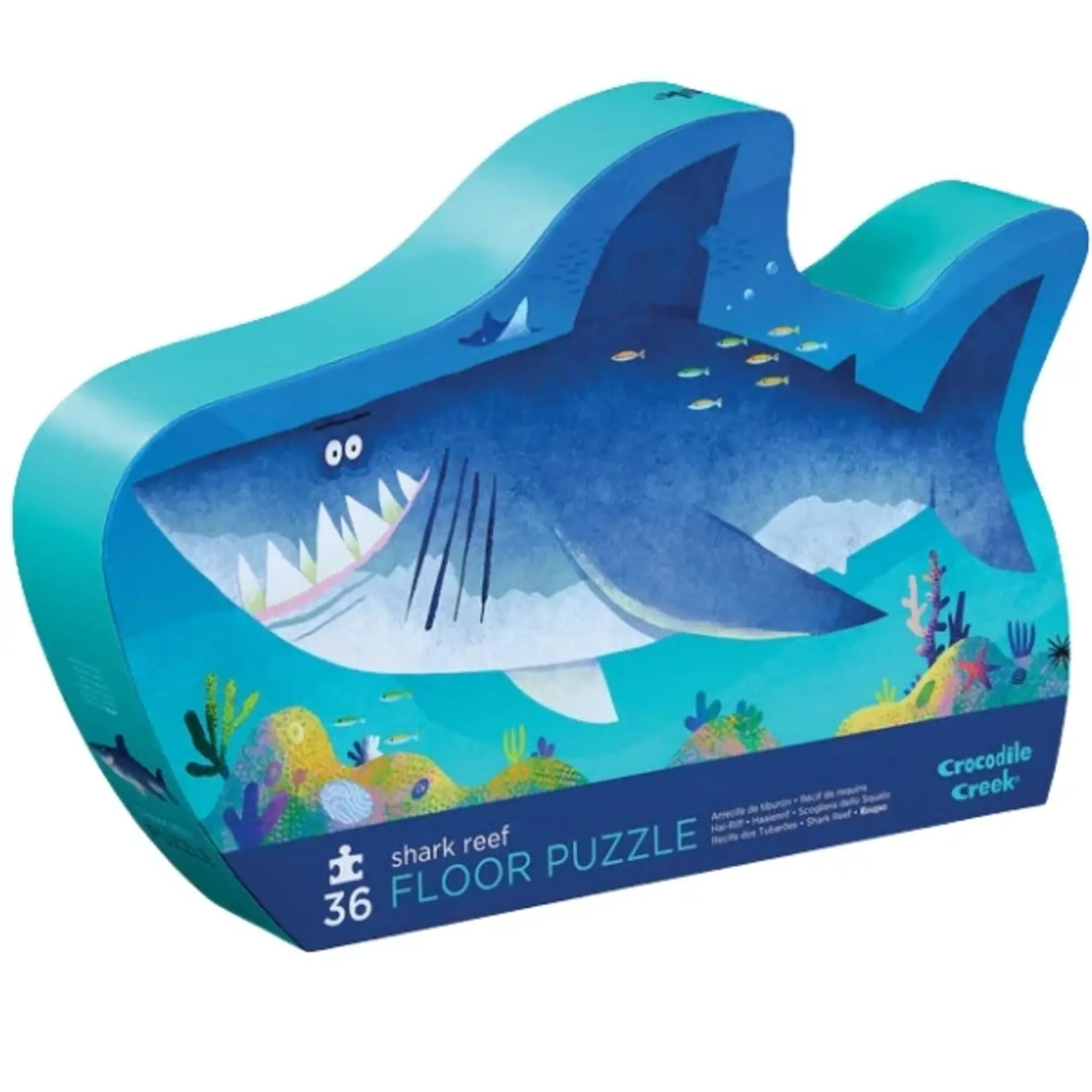 Tiger Tribe Classic Floor Puzzle Shark Reef 36pce