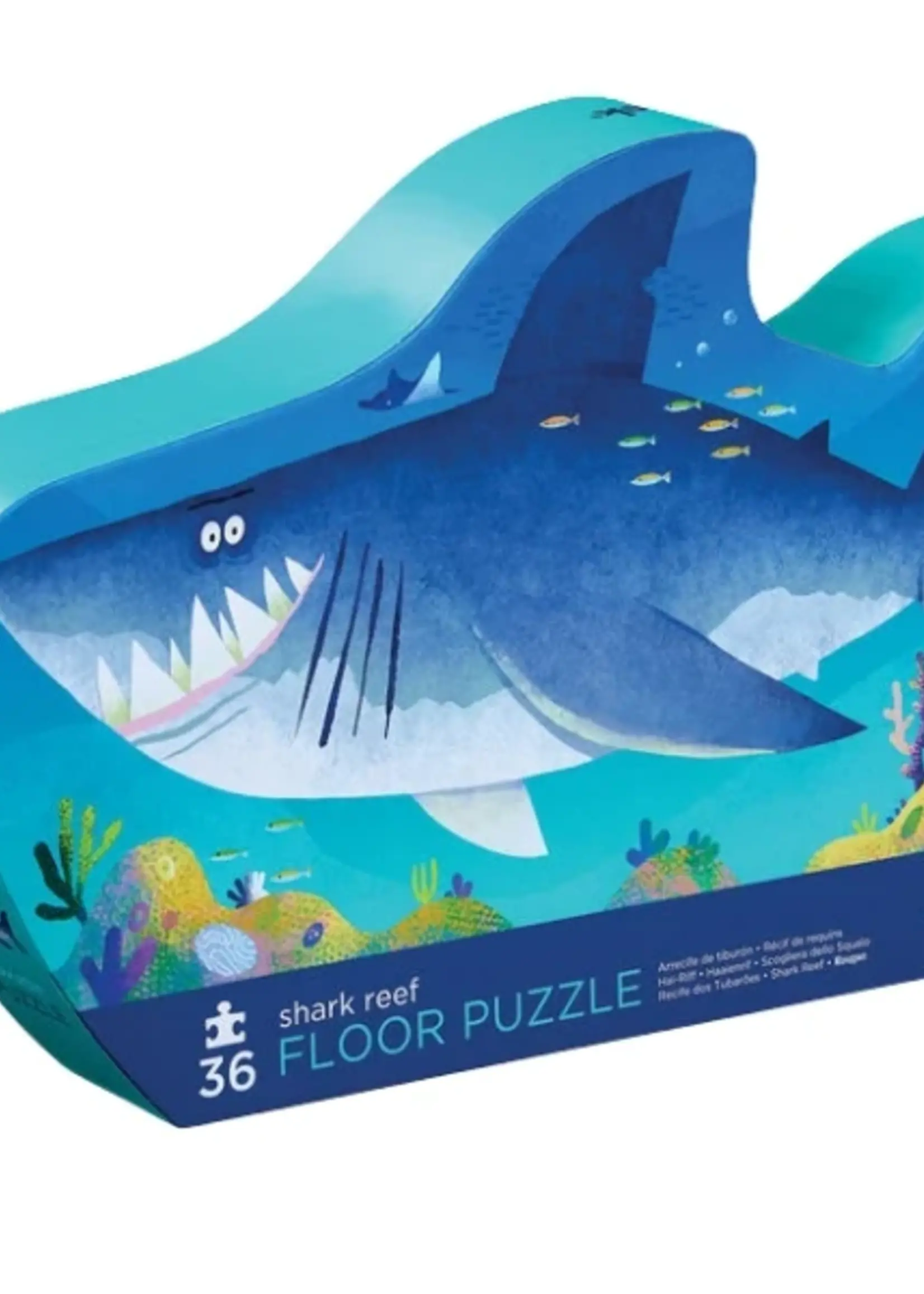Tiger Tribe Classic Floor Puzzle Shark Reef 36pce