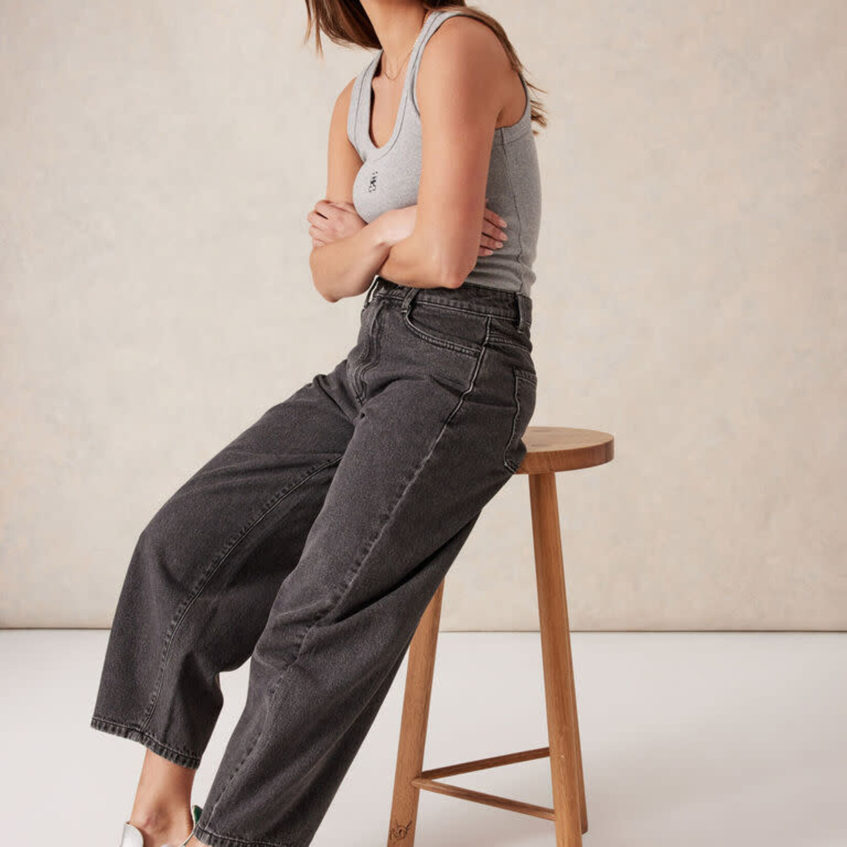 Ceres Life Tapered Barrel Jean