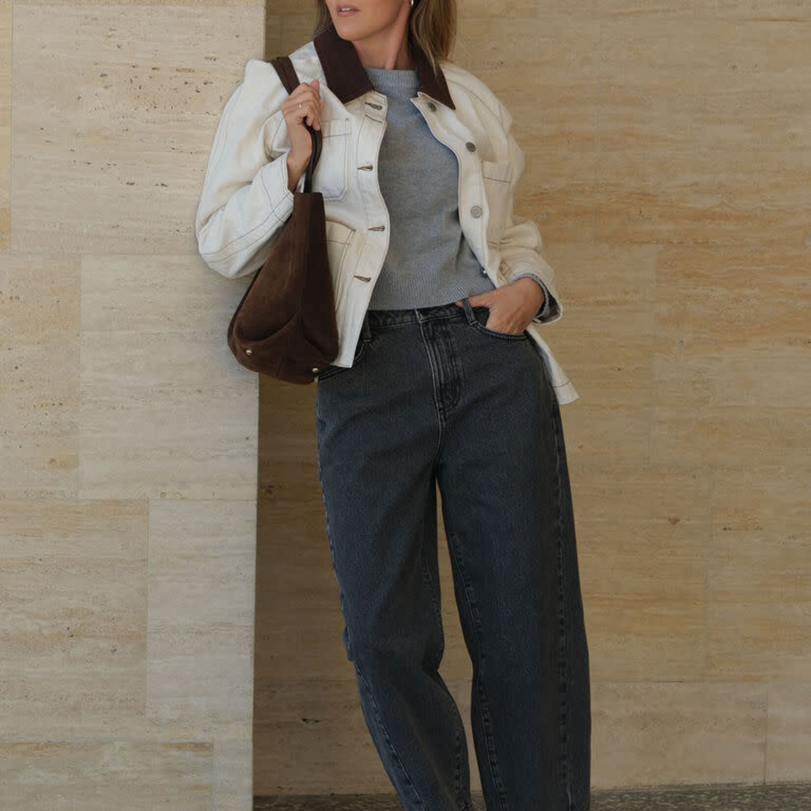 Ceres Life Tapered Barrel Jean
