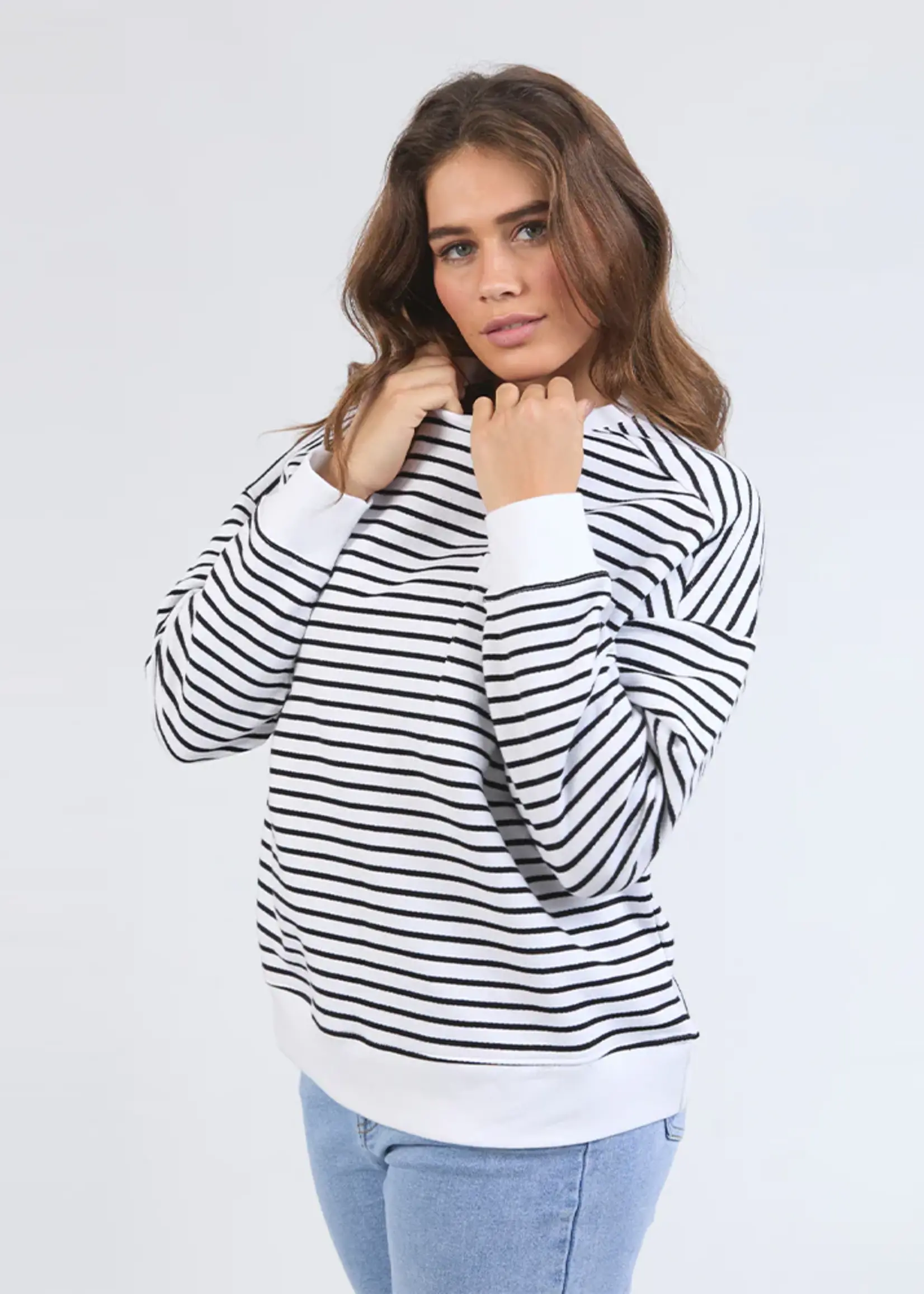 Foxwood Original Stripe Crew