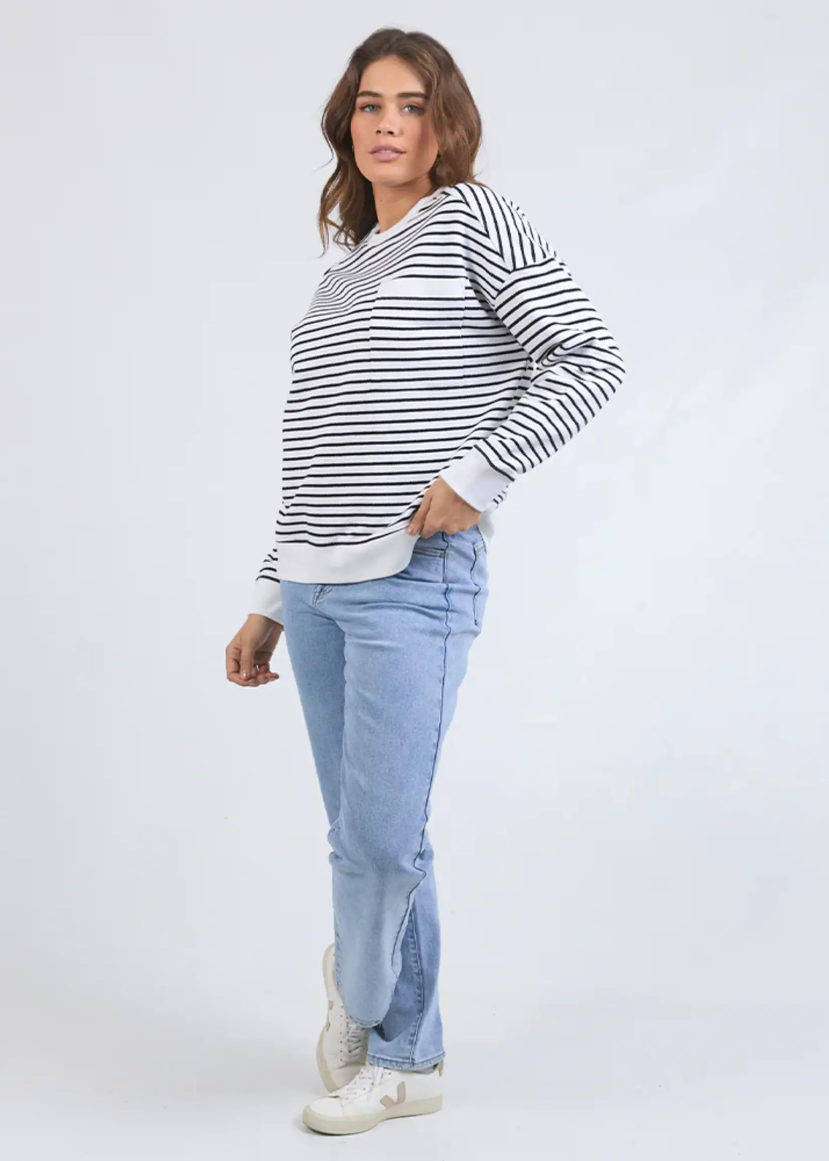 Foxwood Original Stripe Crew