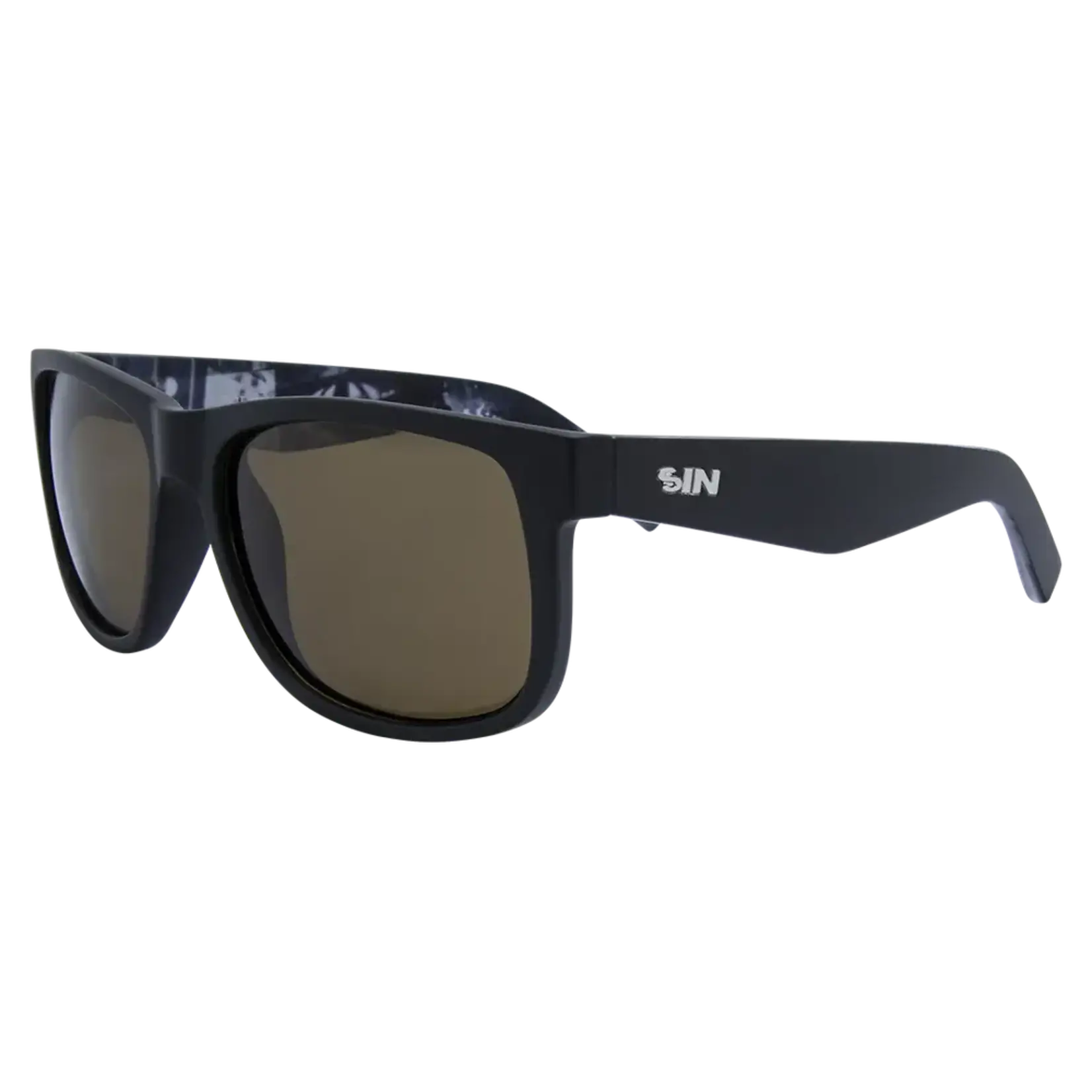 Sin Eyewear Riot Sunglasses - Black & Brown