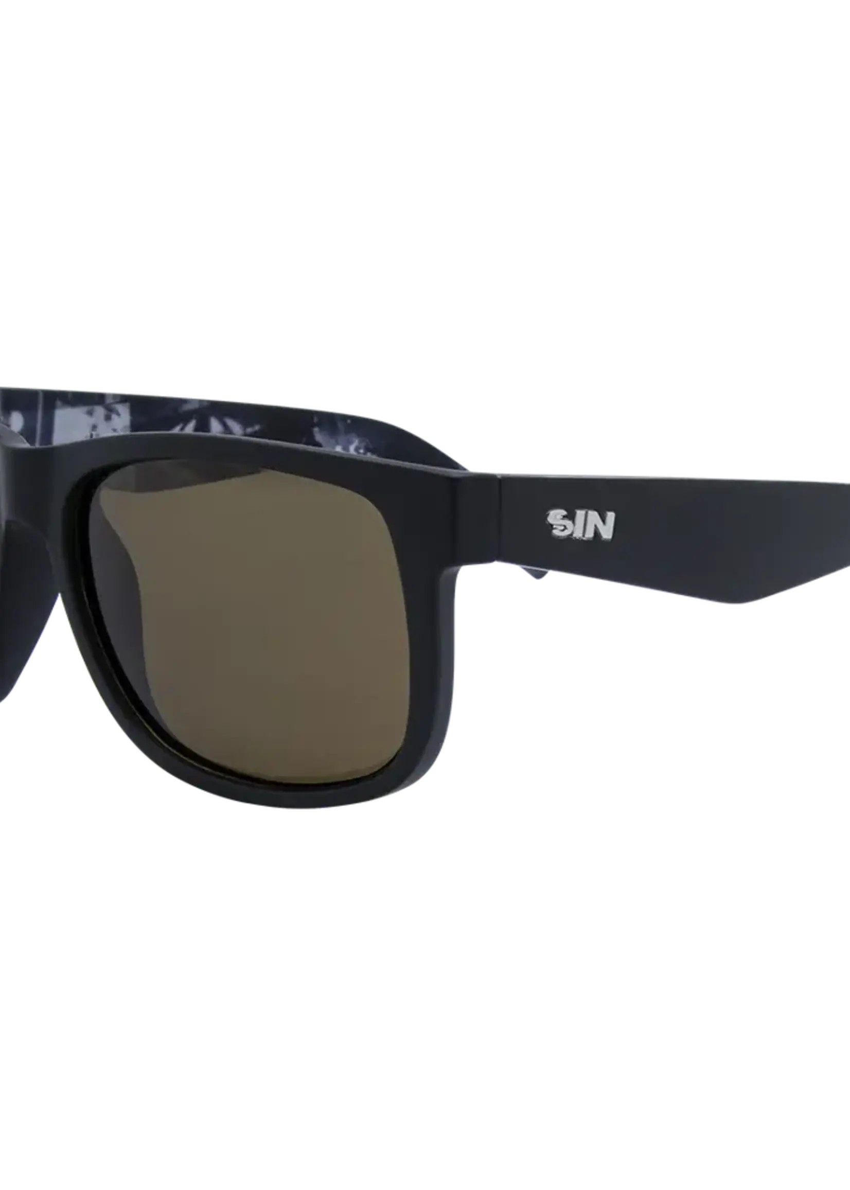 Sin Eyewear Riot Sunglasses - Black & Brown